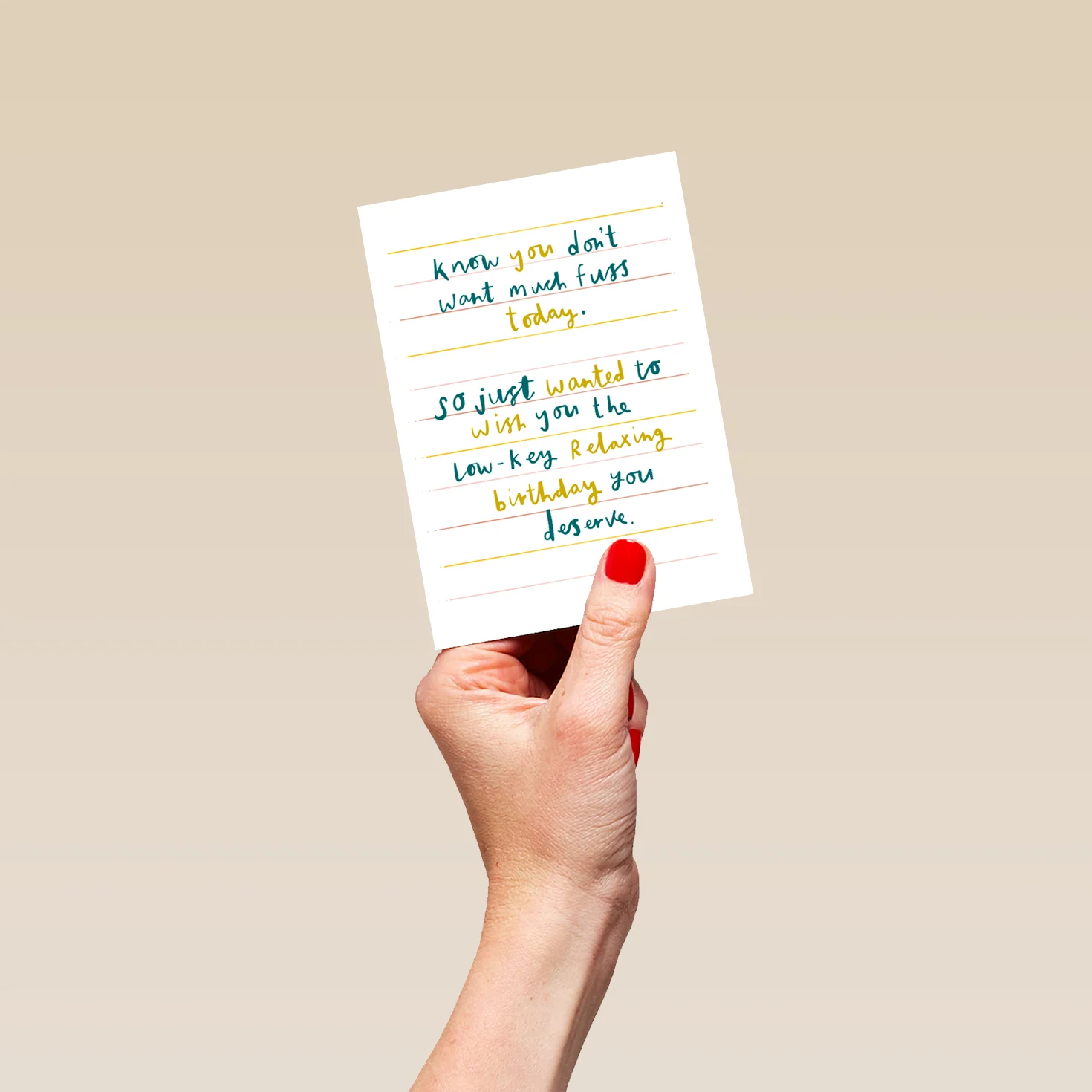 Personalised Supportive Words Card - Image 4