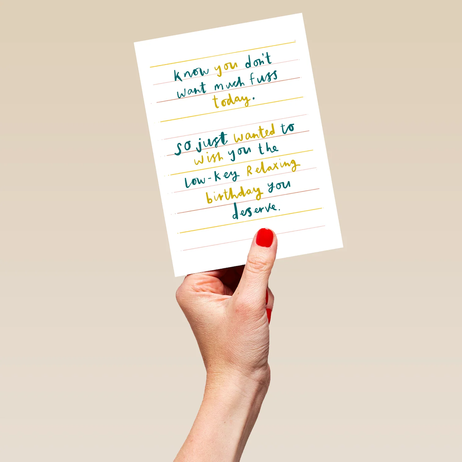 Personalised Supportive Words Card - Image 5
