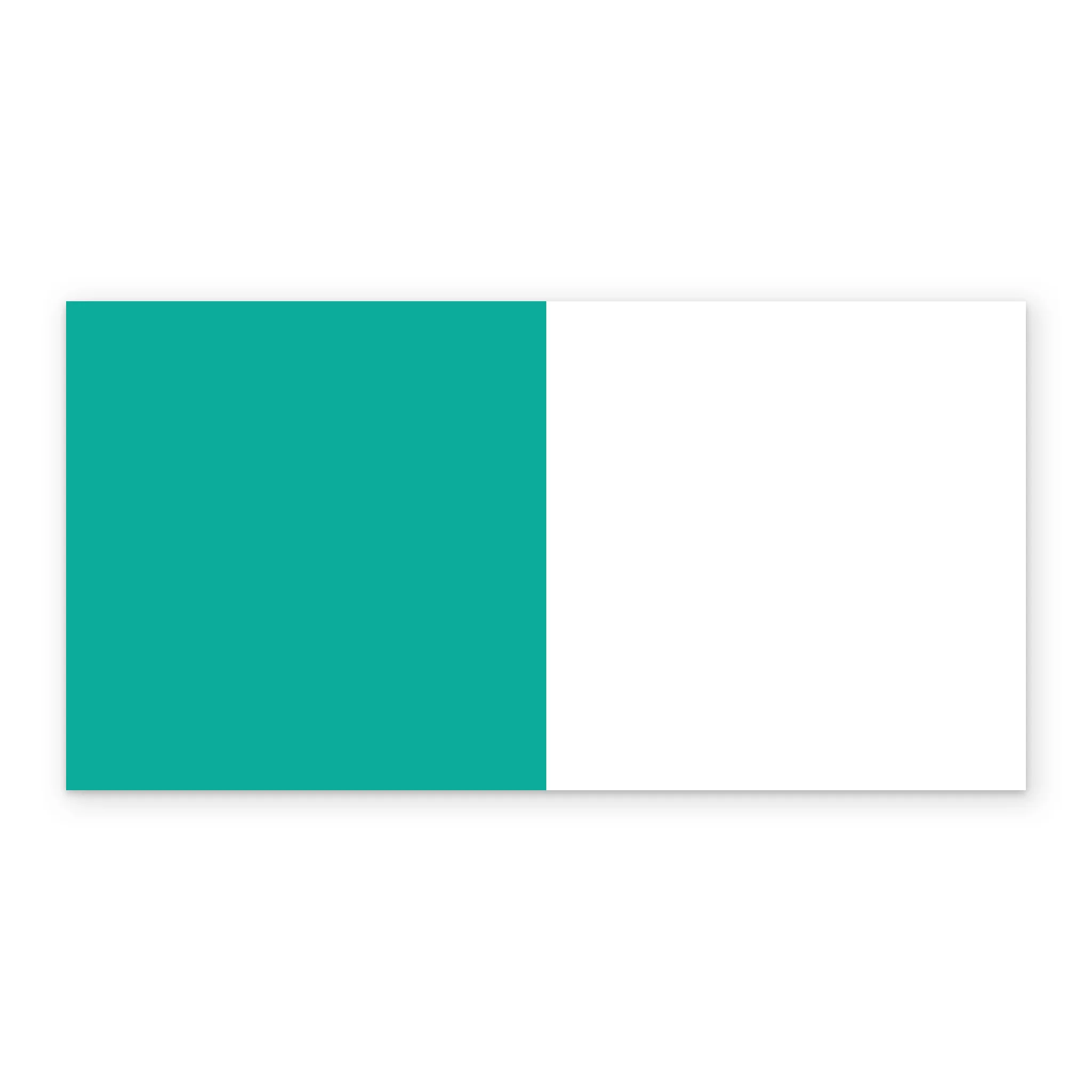 Personalised Teal Photo Upload Anniversary Card - Image 3
