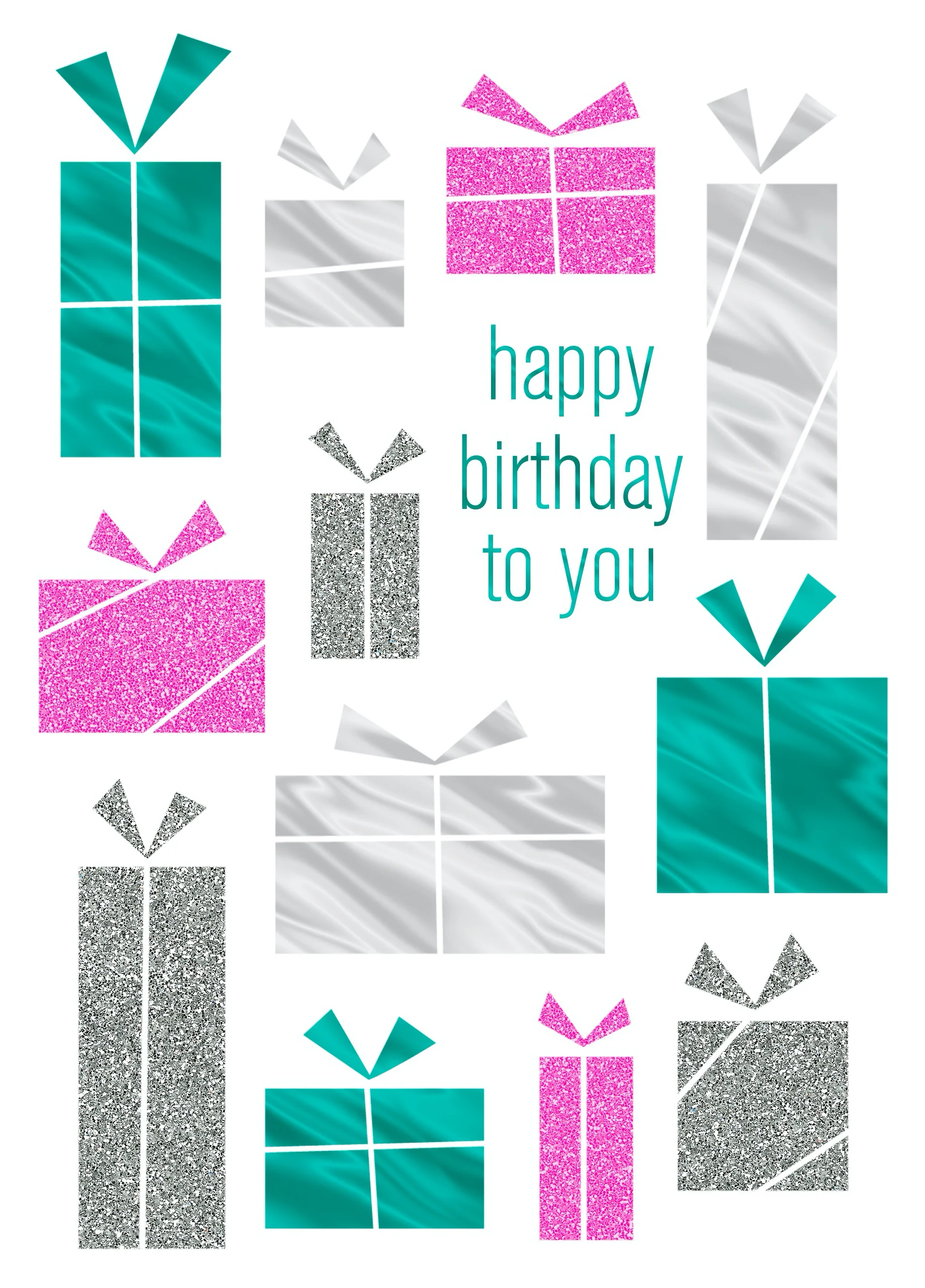 Personalised Teenage Girl Trendy Gifts Card