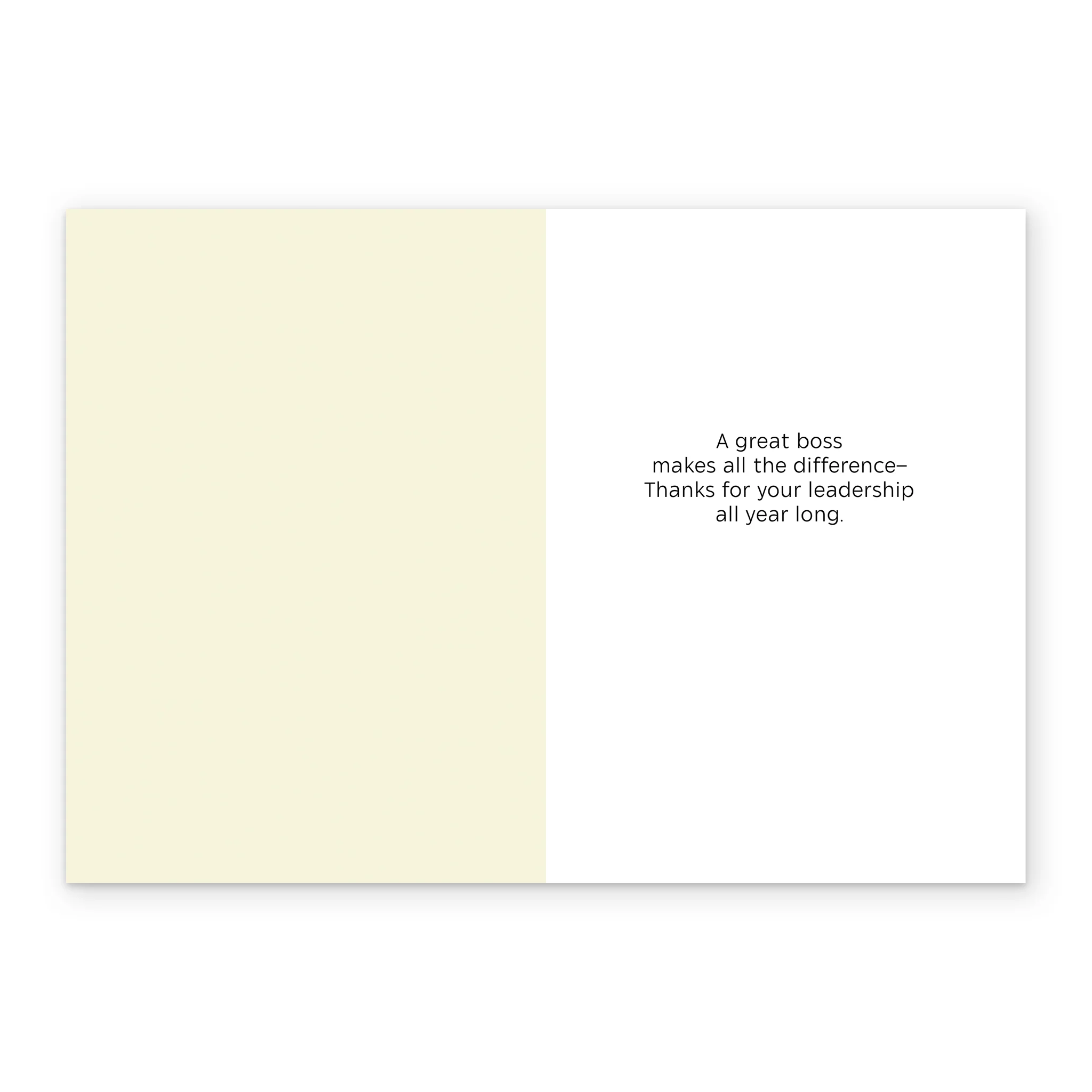 Personalised Text Led 'Happy Boss's Day' Card - Image 3