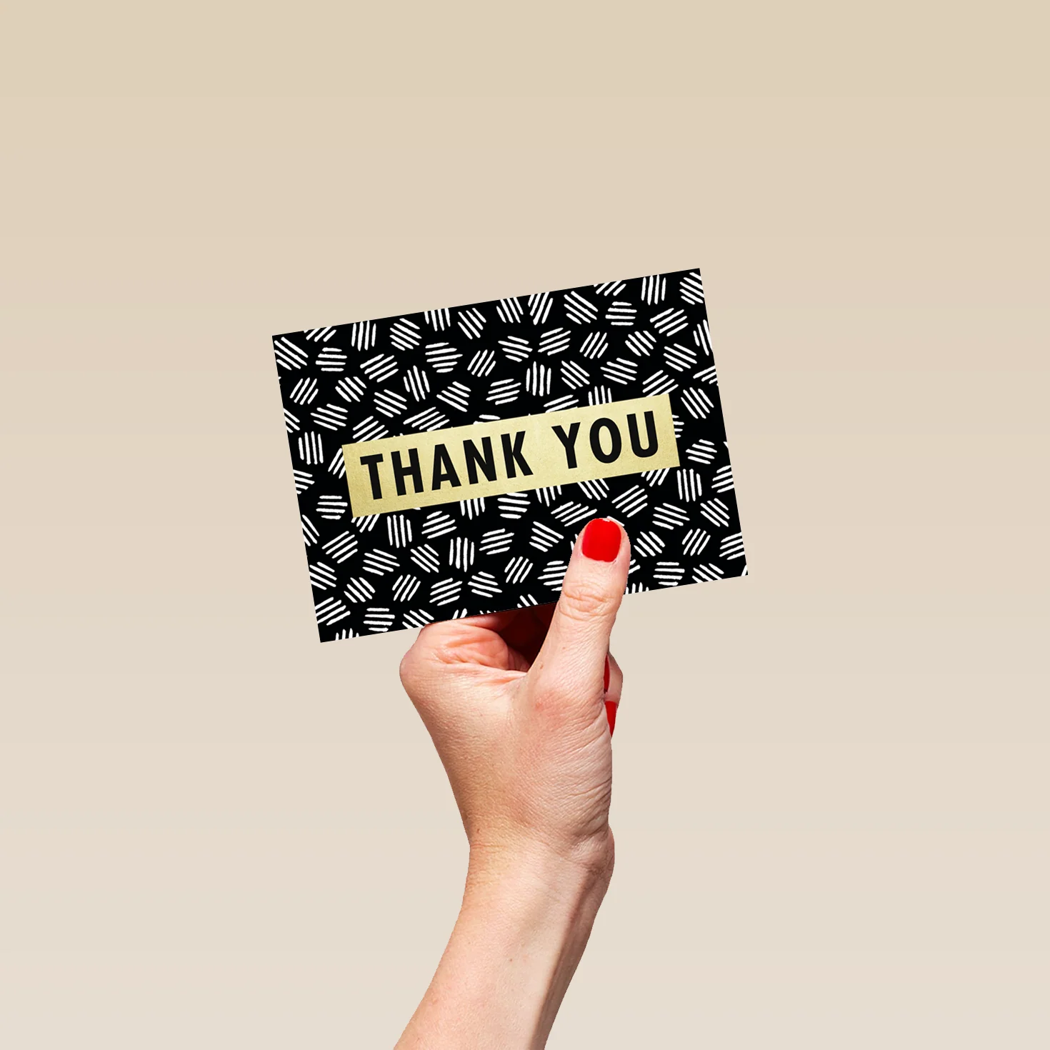 Personalised Thank You Business Card - Image 4
