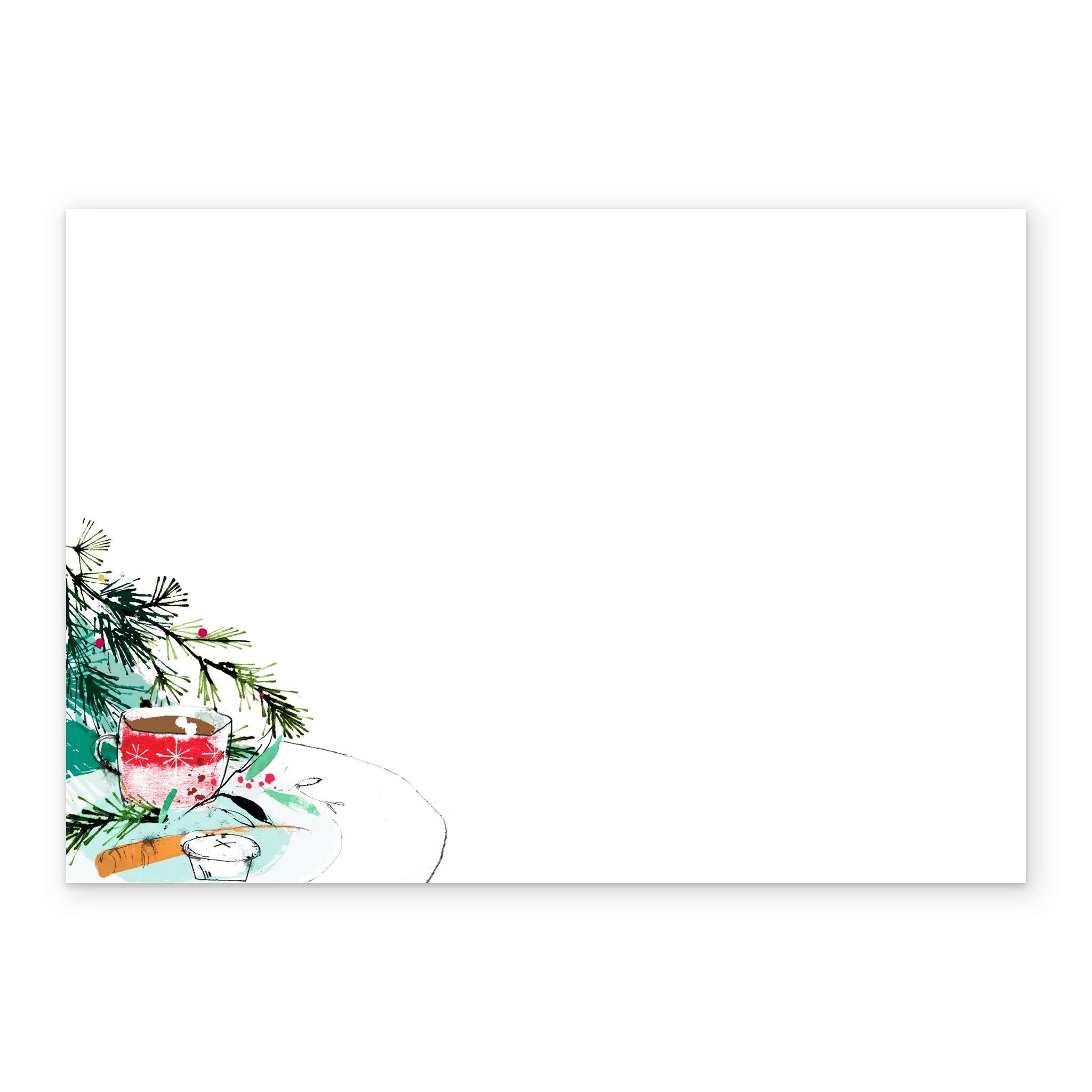 Personalised Thank You Christmas Stocking Card - Image 3