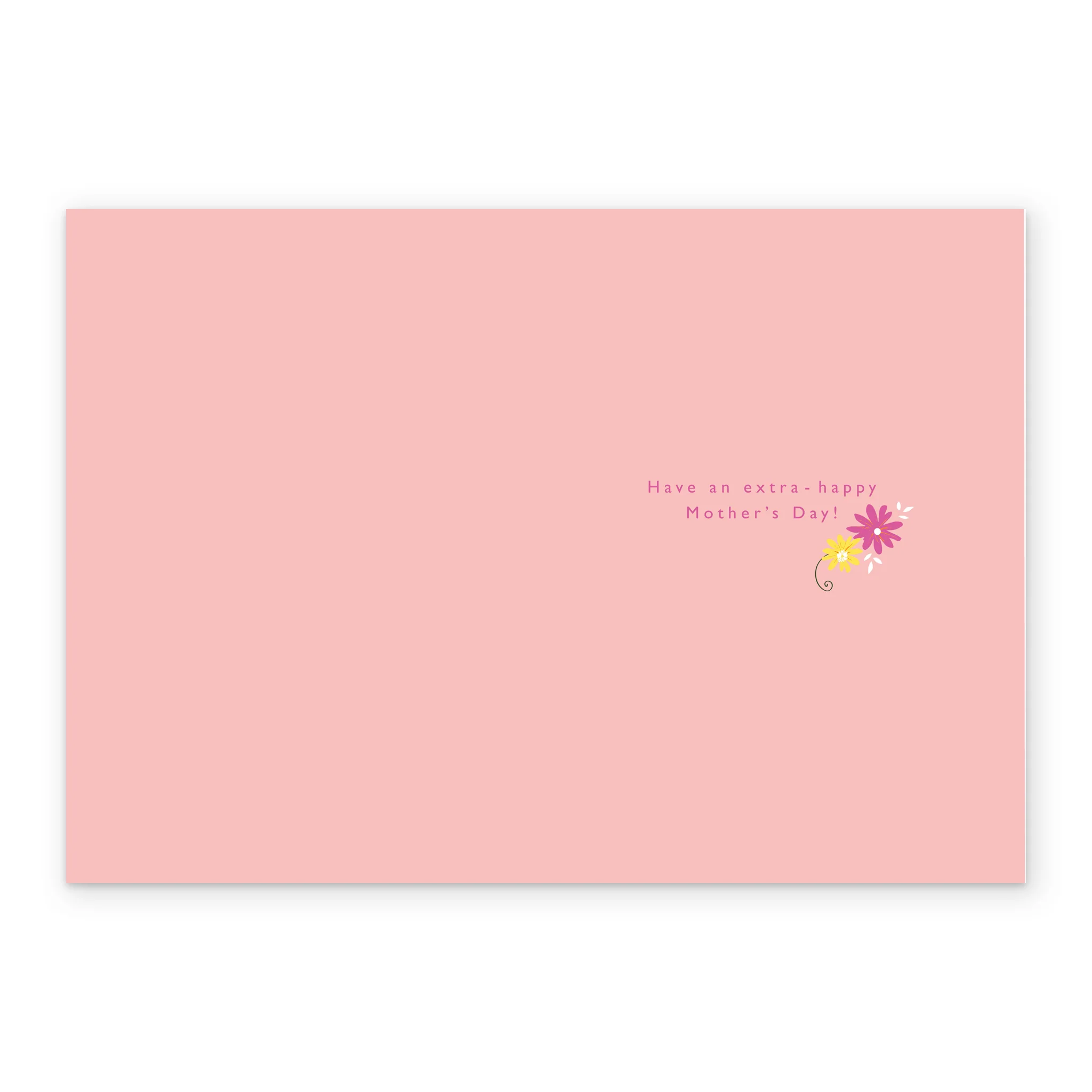 Personalised Thank You Mum Floral Wreath Mother's Day Card - Image 3