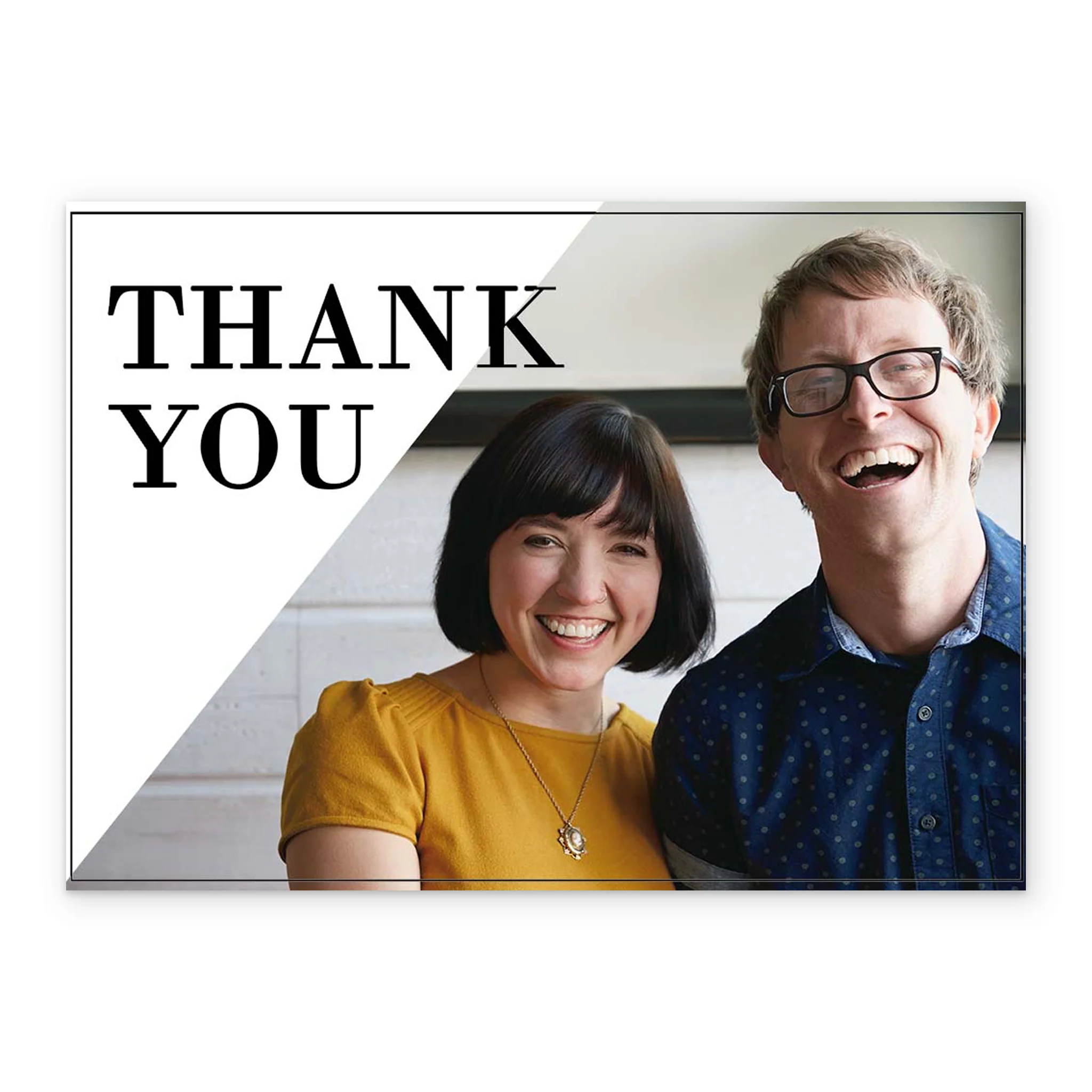 Personalised Thank You Photo Card - Image 2
