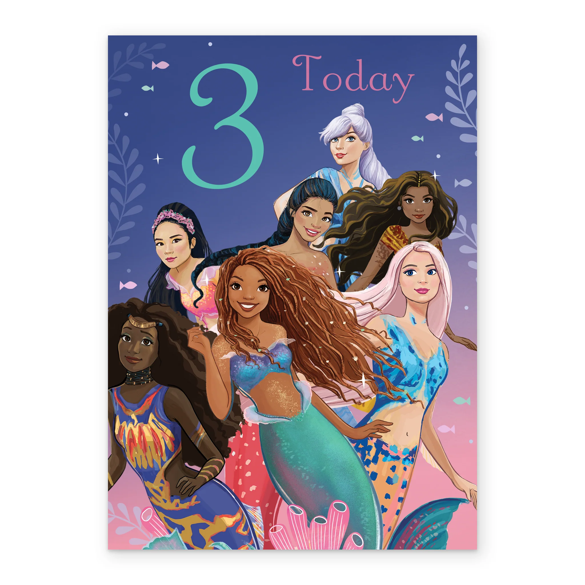 Personalised Disney The Little Mermaid Birthday Card - Image 2