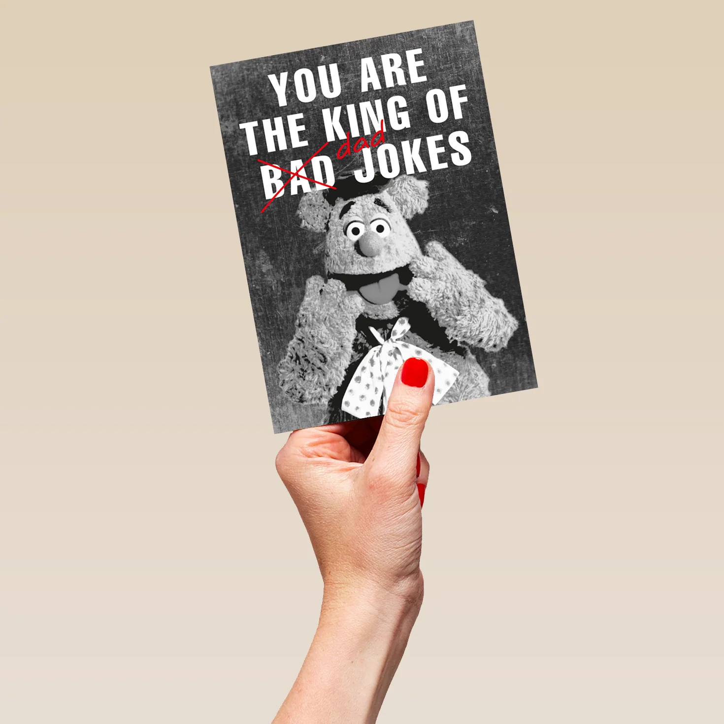 Personalised The Muppets 'King of Dad Jokes' Father's Day Card - Image 5