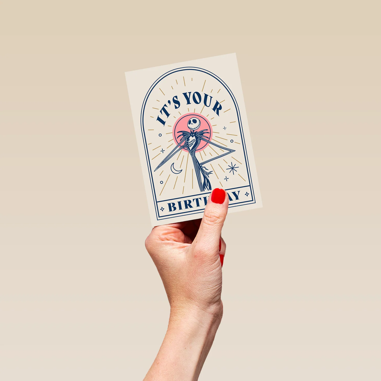 Personalised The Nightmare Before Christmas Birthday Tarot Birthday Card - Image 4