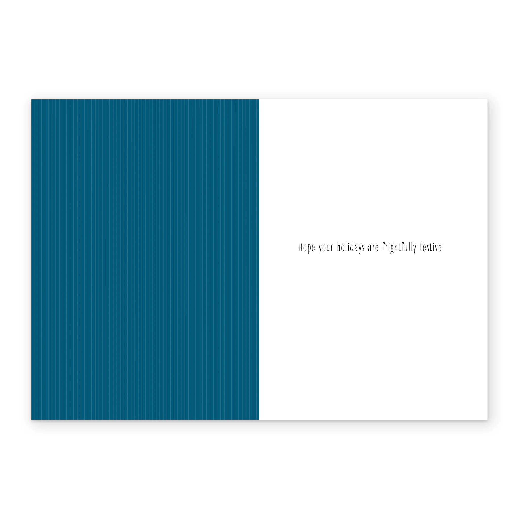 Personalised The Nightmare Before Christmas Jack Skellington with Candy Canes Christmas Card - Image 3