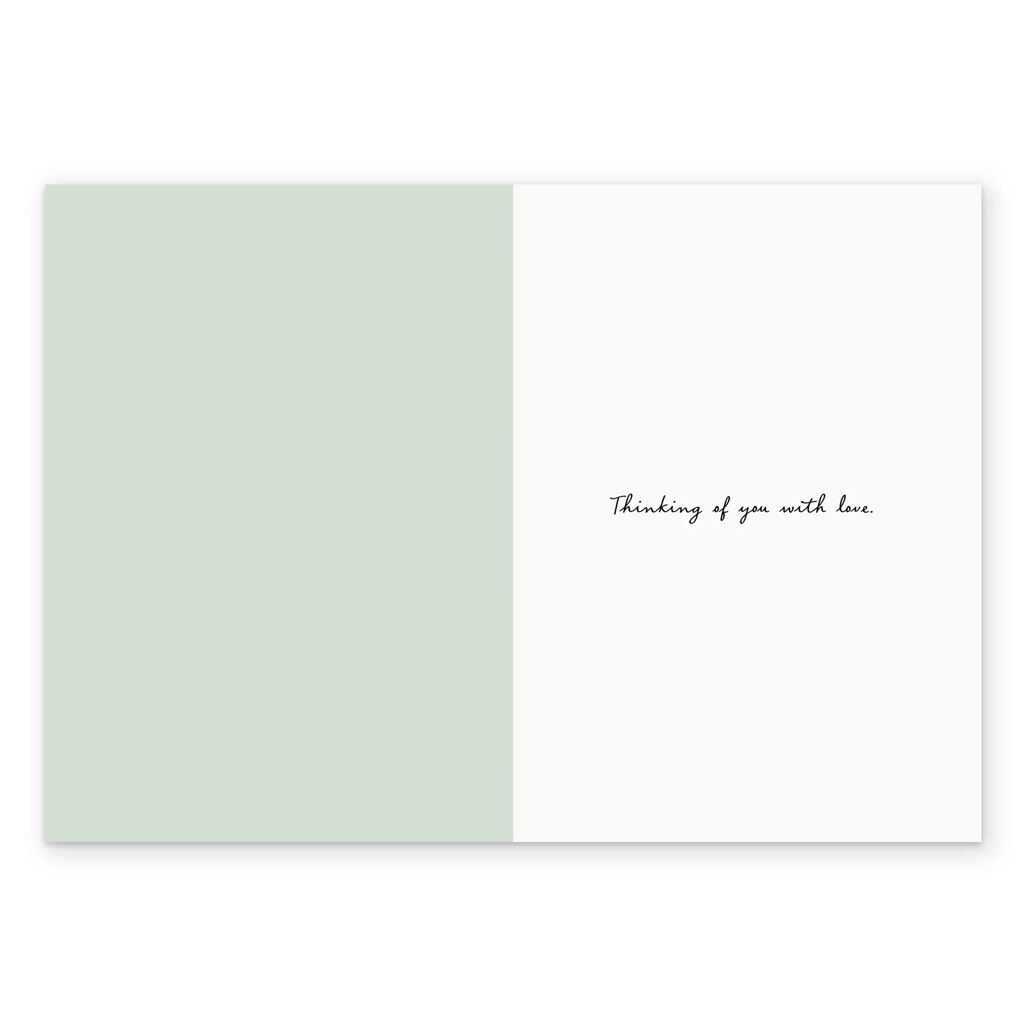 Personalised 'The Ones We Miss the Most' Text Led Sympathy Card - Image 3