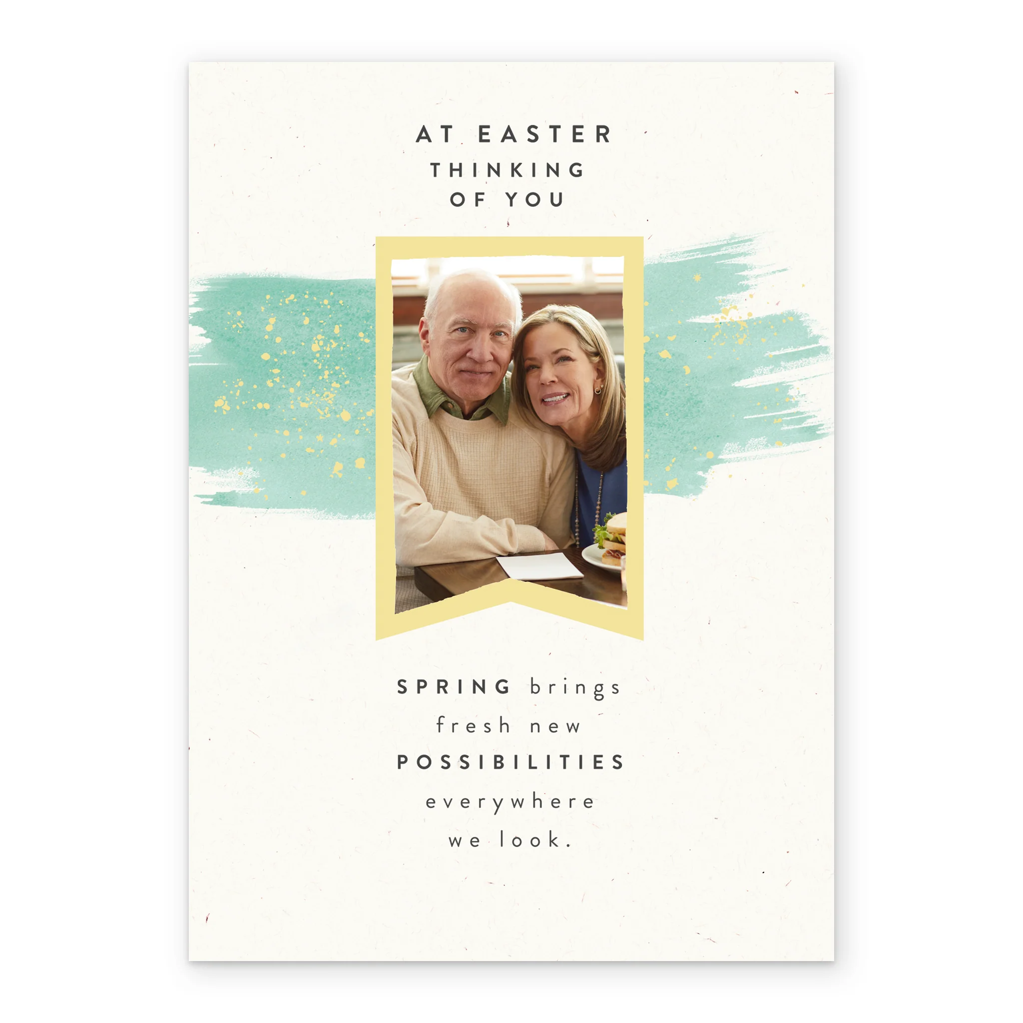 Personalised Thinking of You Photo Upload Easter Card - Image 2
