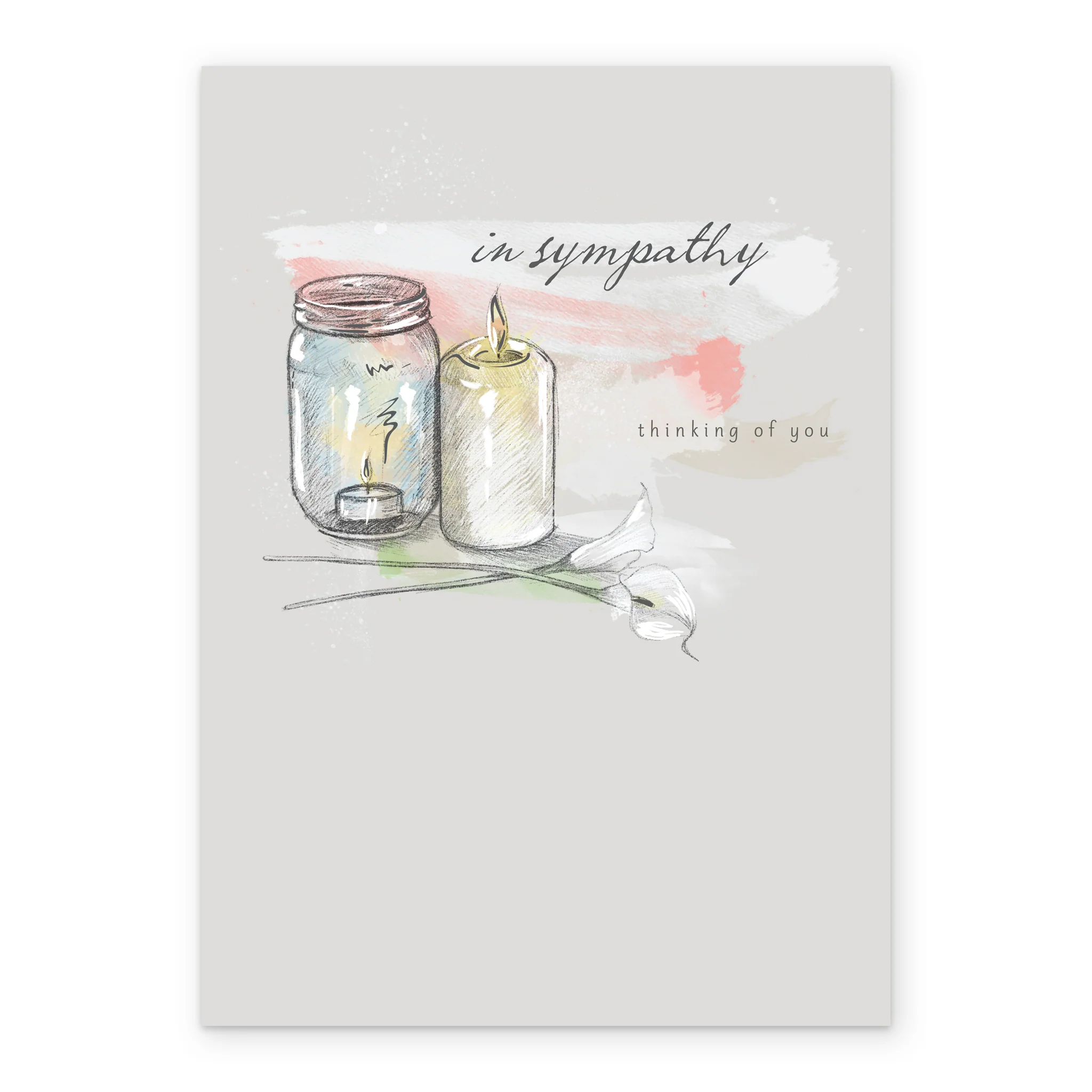 Personalised Thinking of You Sympathy Card - Image 2