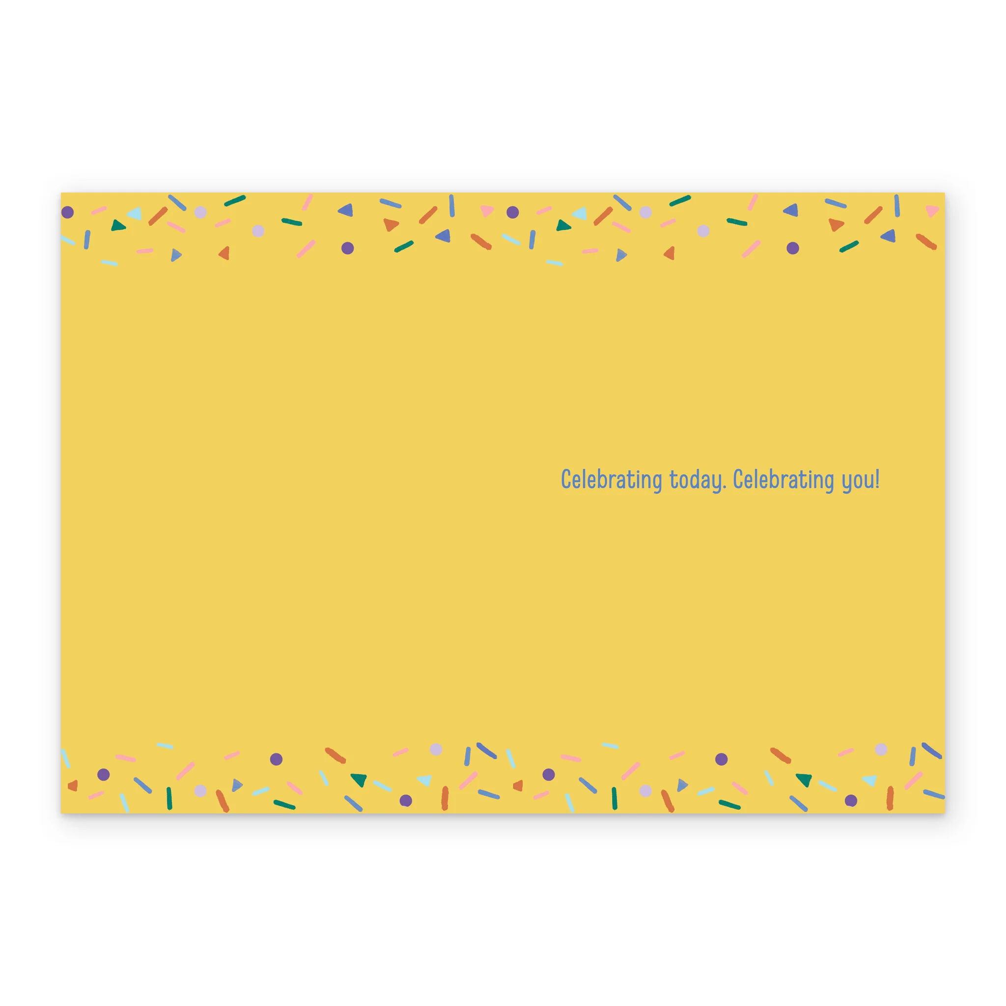 Personalised 'This Calls for Confetti' Birthday Card - Image 3