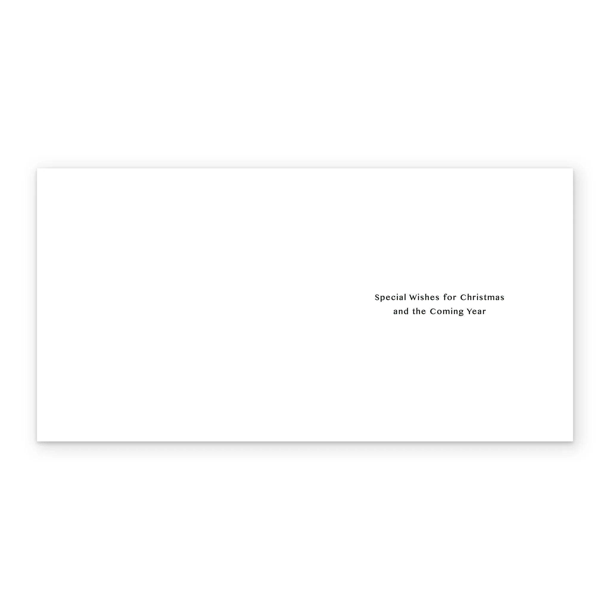 Personalised Thomas Kinkade Winter Snowman Scene Christmas Card - Image 3
