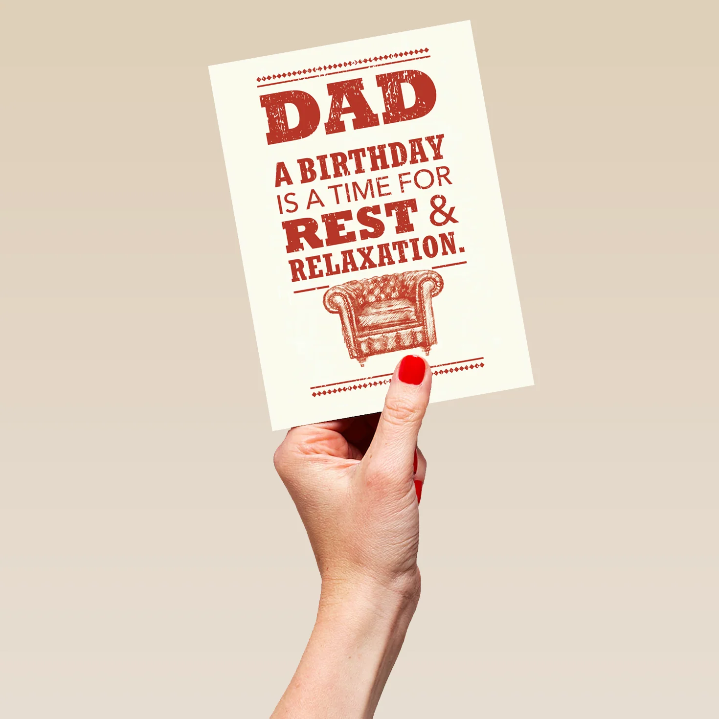 Personalised Time To Rest Dad Card - Image 5