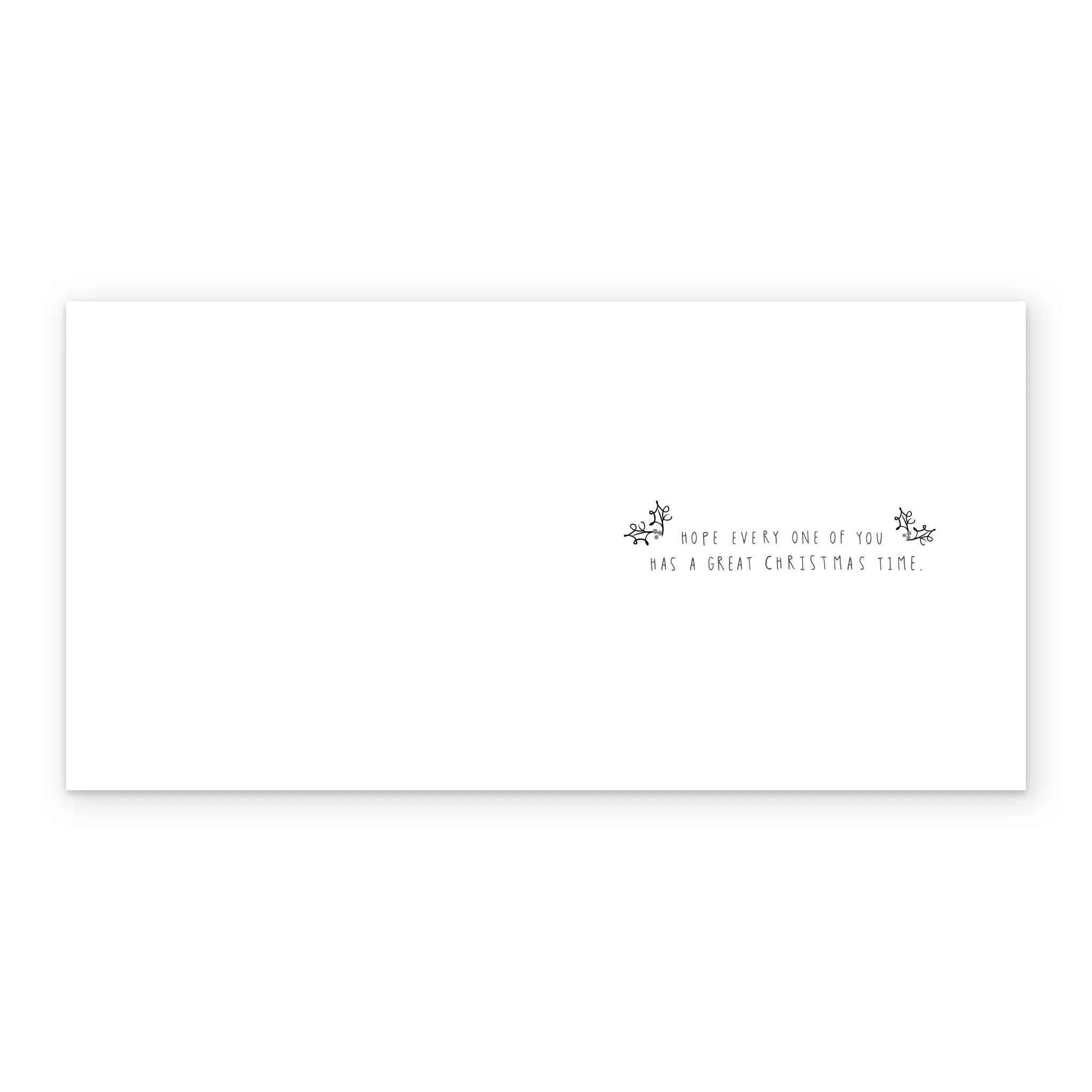 Personalised To All Of You Garland Christmas Card - Image 3