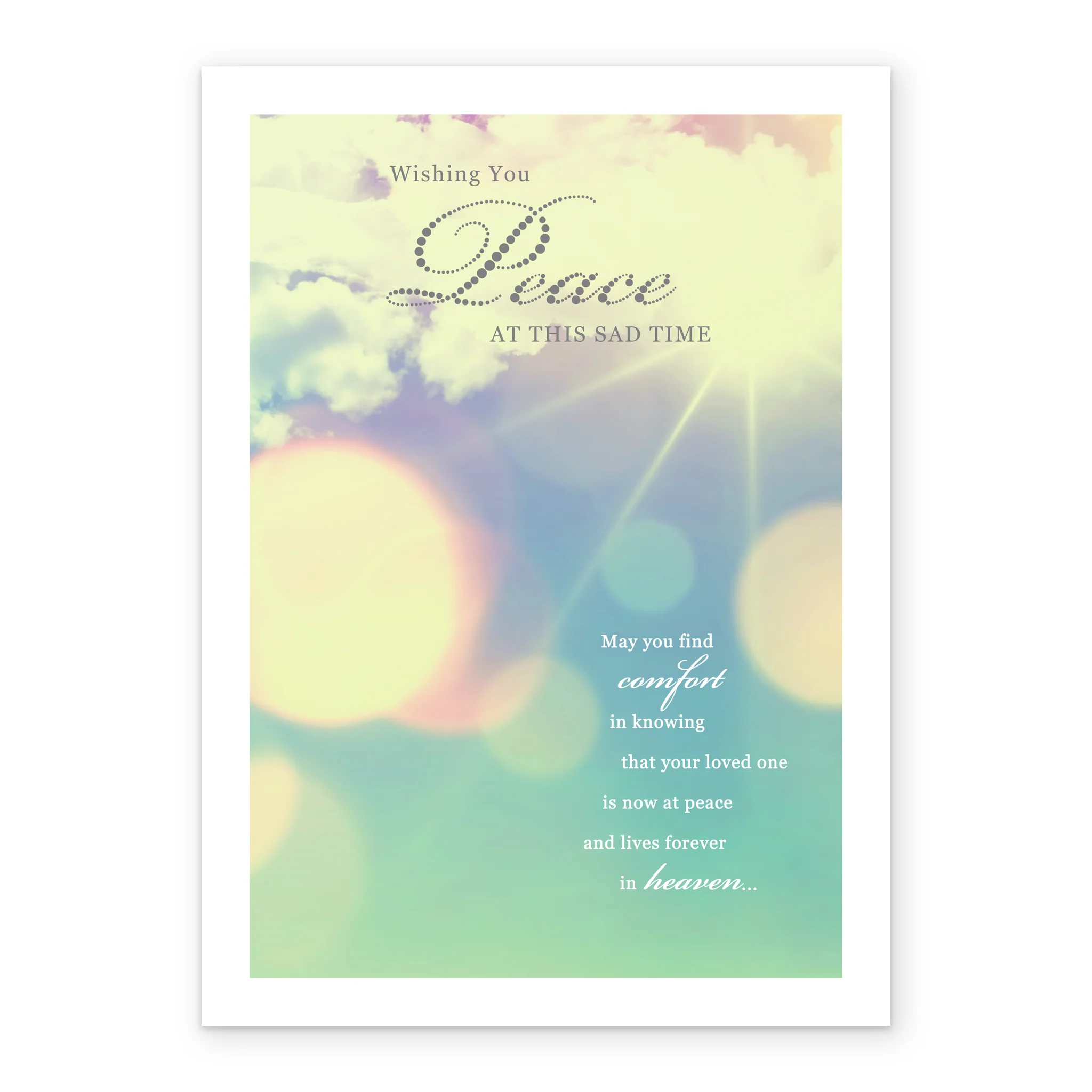 Personalised To Be Remembered Sympathy Card - Image 2