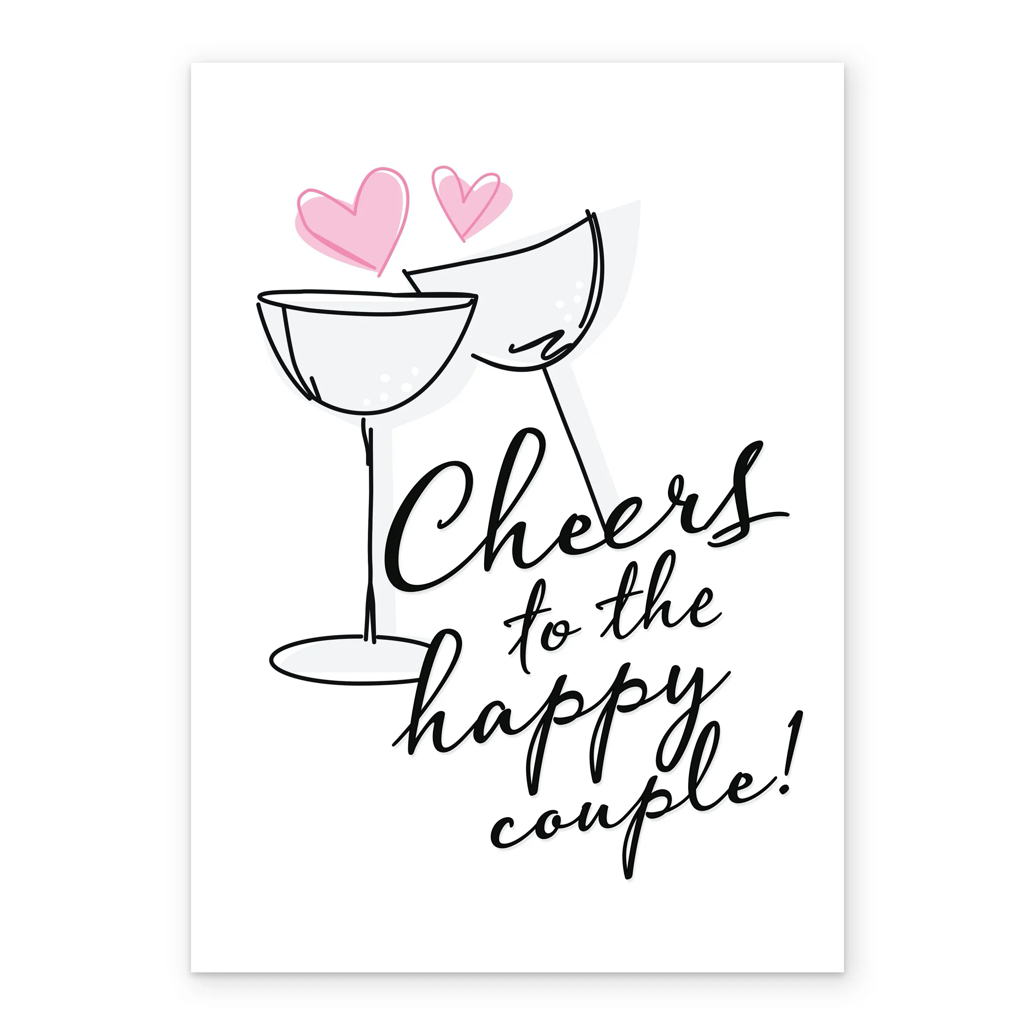 Personalised To The Happy Couple Card - Image 2
