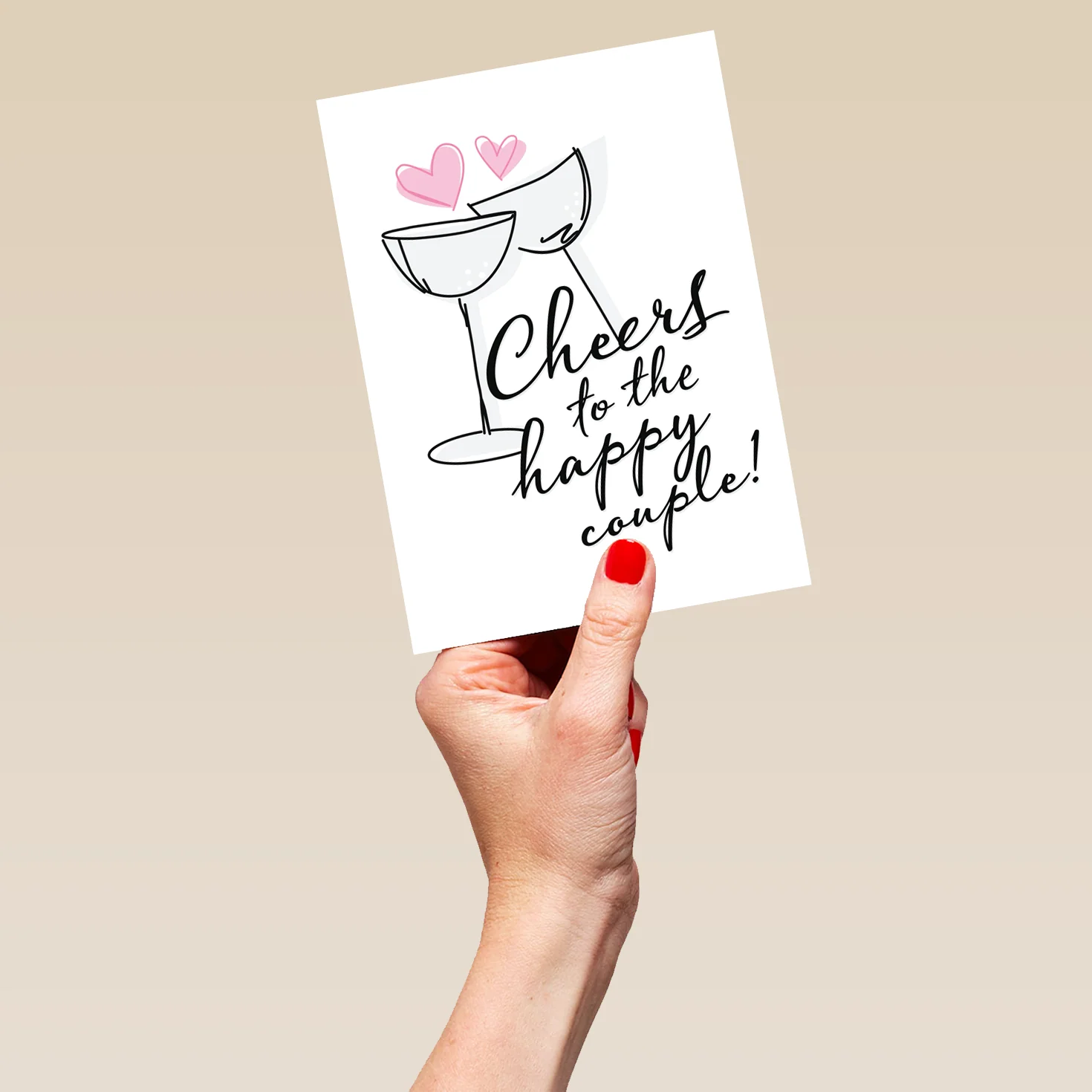 Personalised To The Happy Couple Card - Image 5