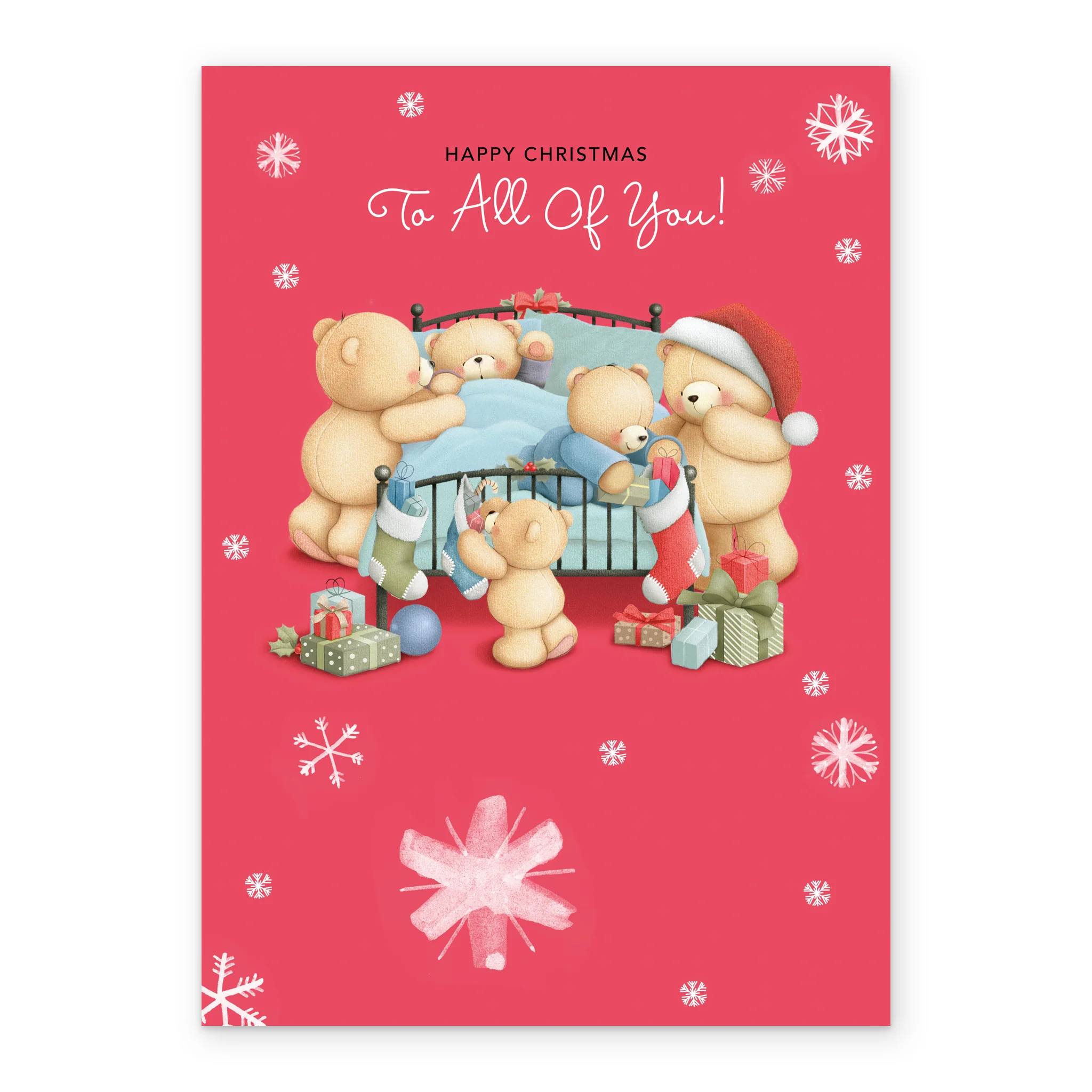 Personalised To You All Family Forever Friends Christmas Card - Image 2