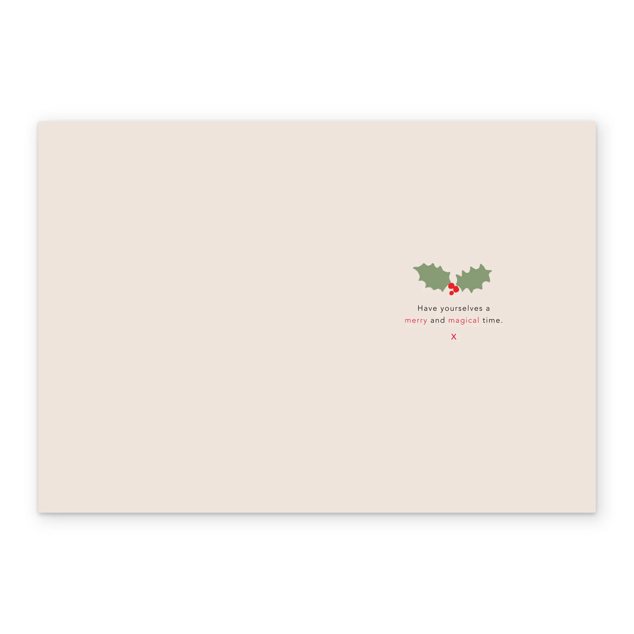 Personalised To You All Family Forever Friends Christmas Card - Image 3