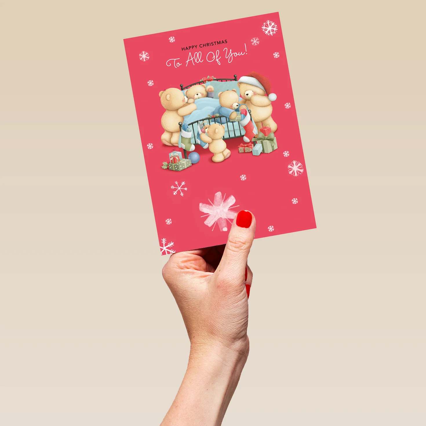 Personalised To You All Family Forever Friends Christmas Card - Image 5