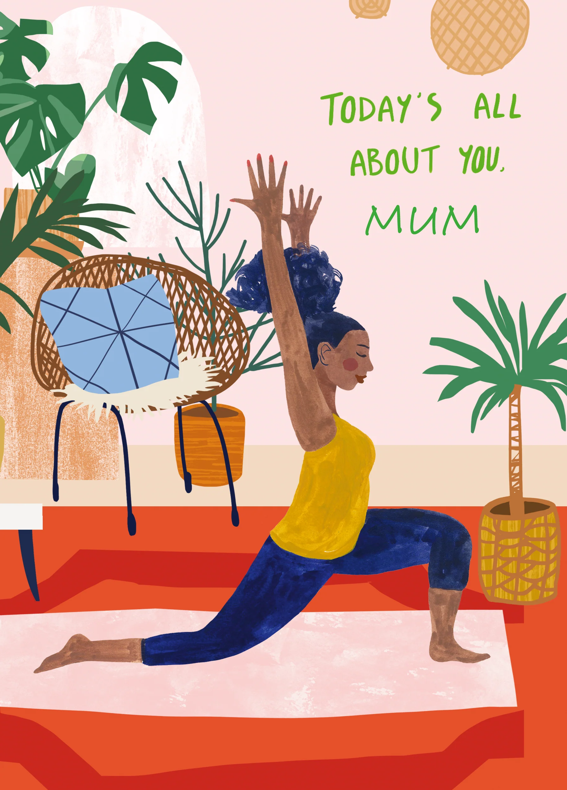 Personalised Today's All About You Mother's Day Card