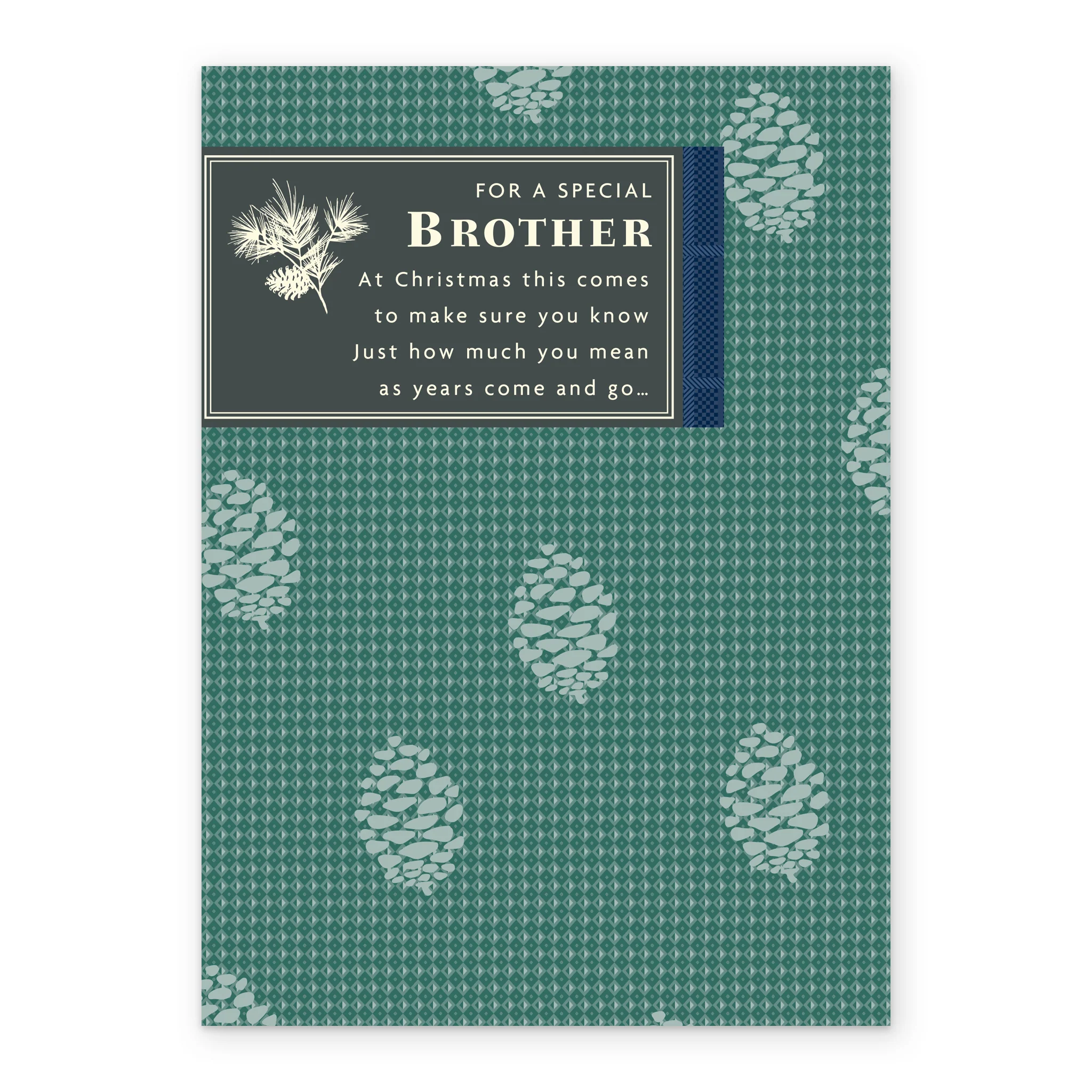Personalised Traditional Brother Christmas Card - Image 2
