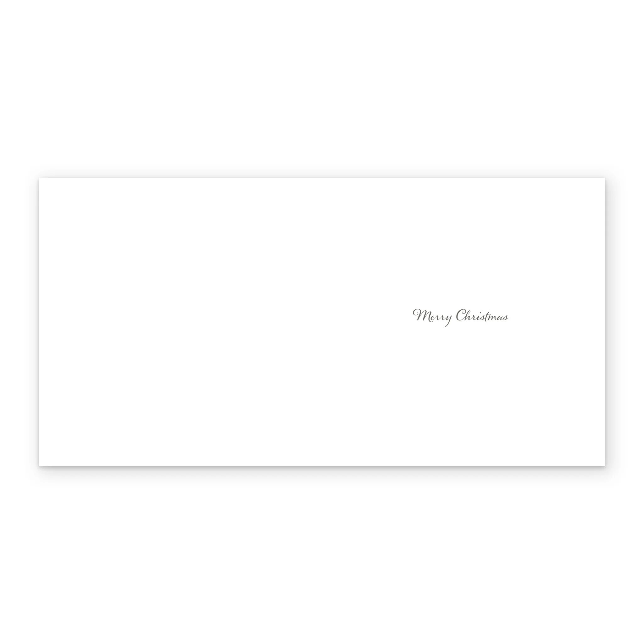 Personalised Traditional Christmas Santa & Tree Letter Card - Image 3