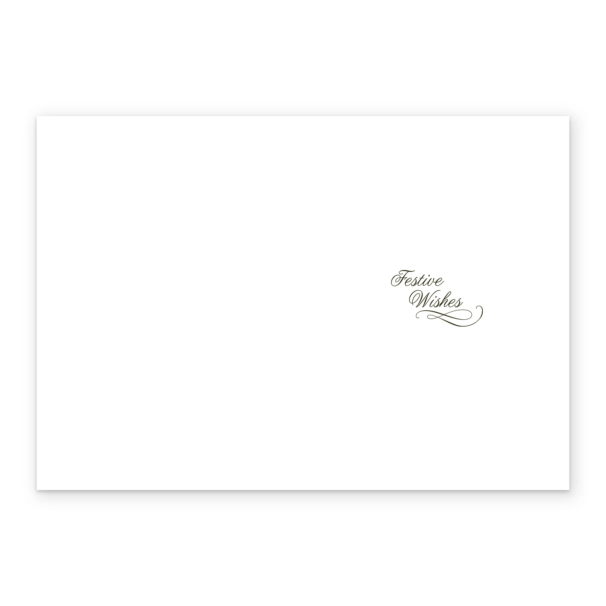 Personalised Christmas Vintage Santa Tree Card - Image 3