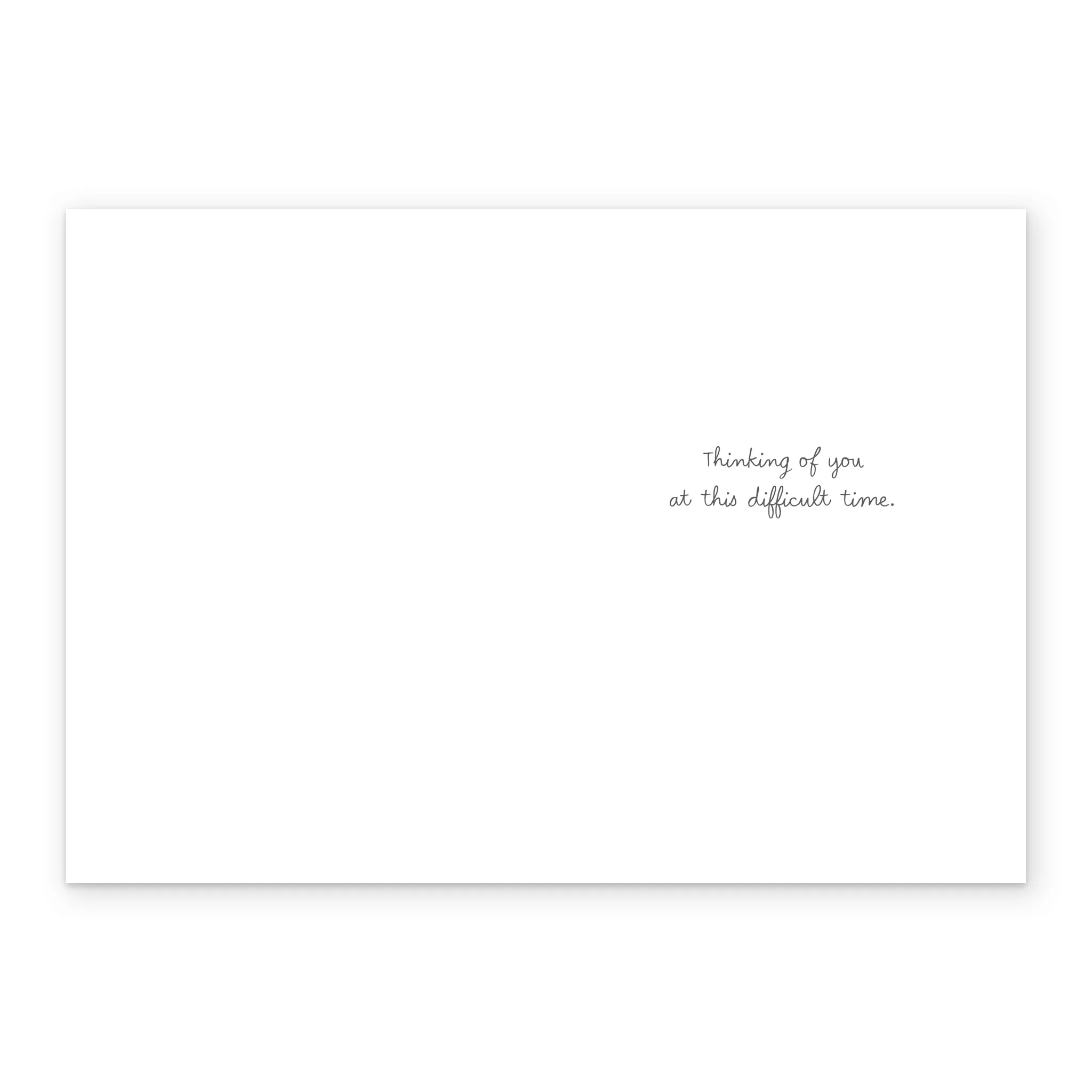 Personalised Traditional Floral Sympathy Card - Image 3