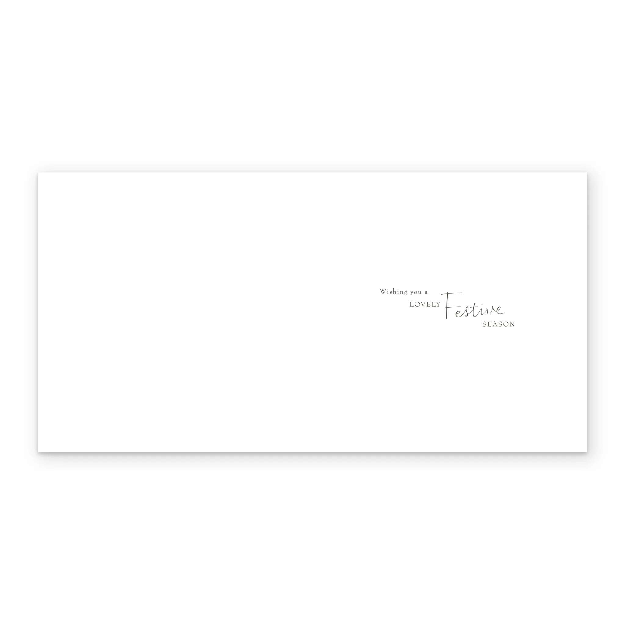Personalised Traditional Lucy Cromwell Christmas Baubles Card - Image 3