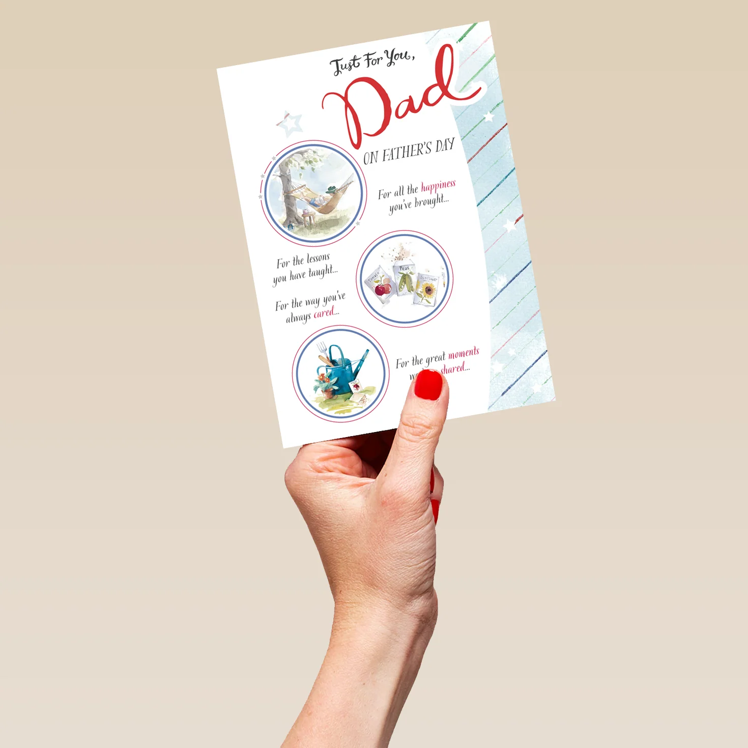 Personalised Traditional Written Father's Day Card - Image 5