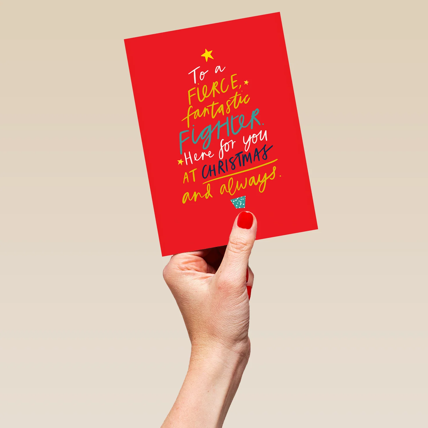 Personalised Tree Of Empowerment Christmas Card - Image 5