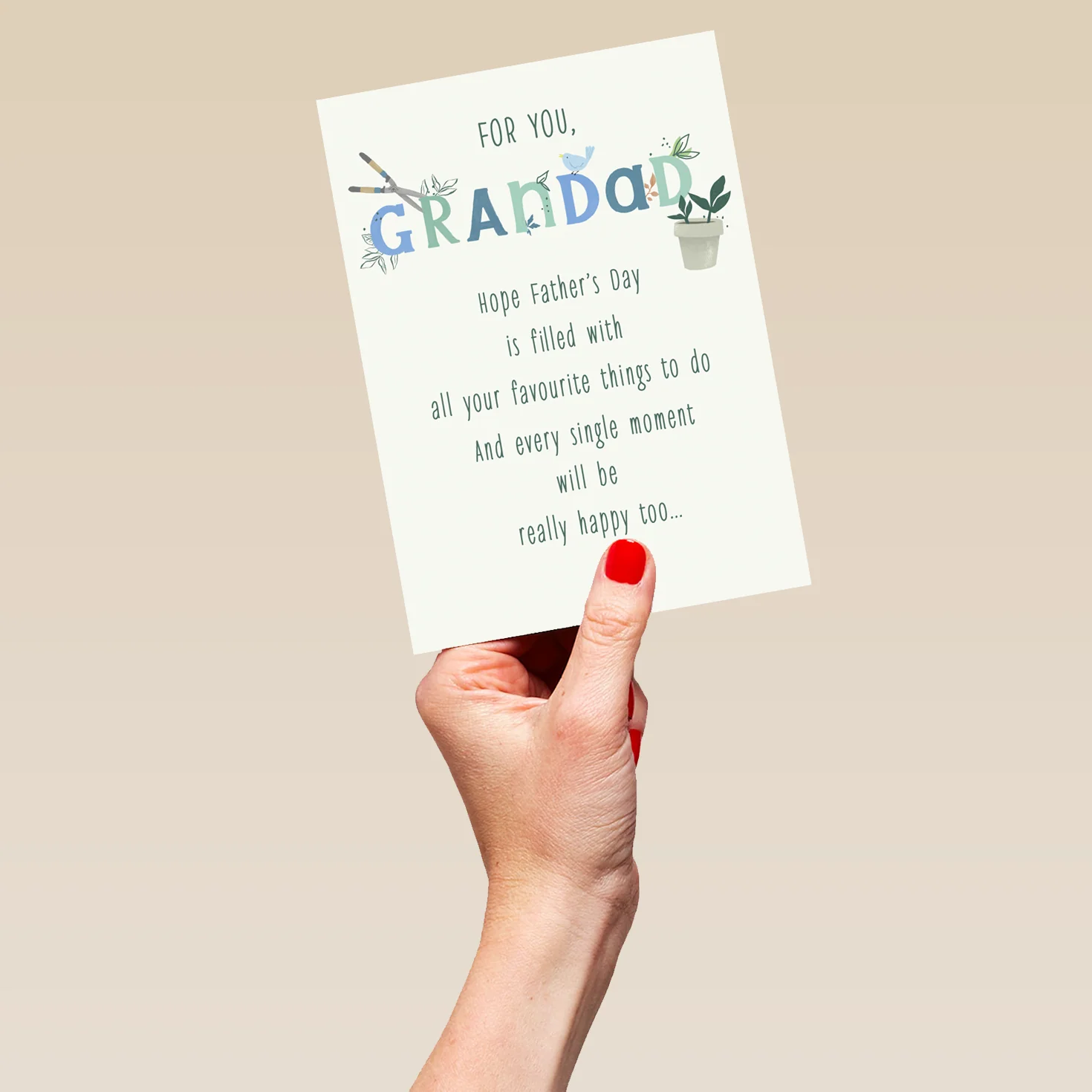 Personalised Truest You Father's Day Card For Grandad - Image 5