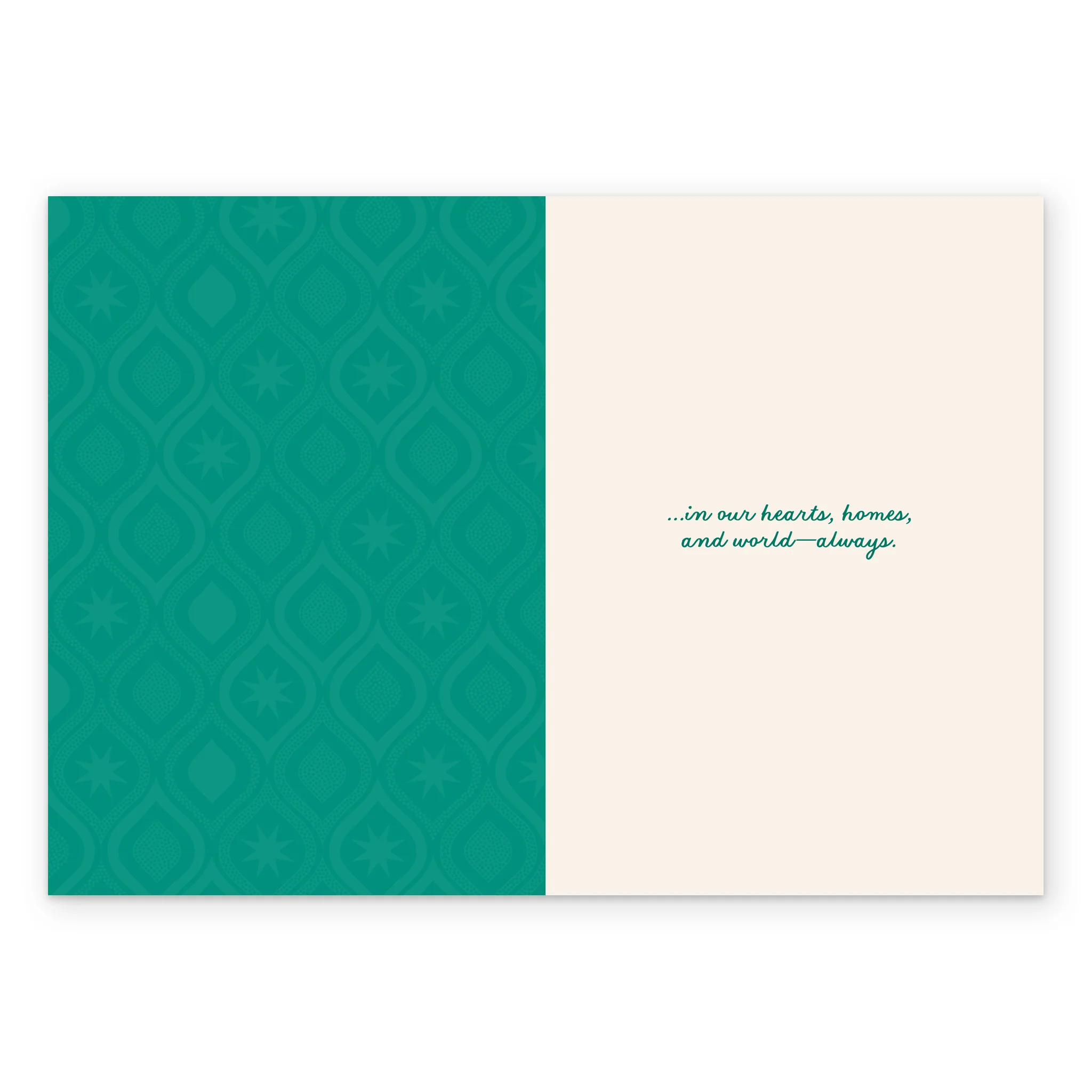 Personalised 'Unity & Peace' Jewel Toned Kwanzaa Card - Image 3