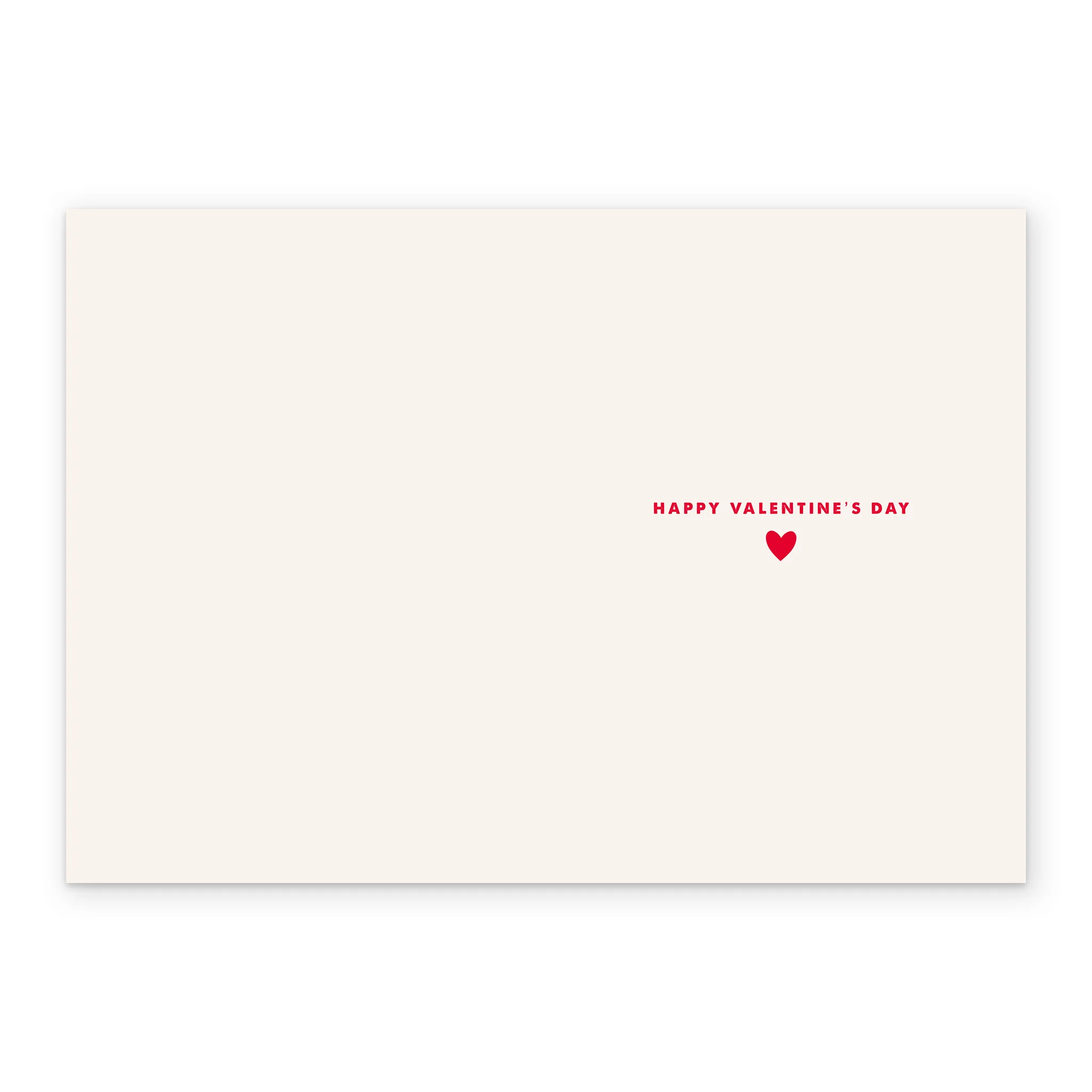 Personalised Valentine's Day Card - Cute Cartoon Style Design - Image 3