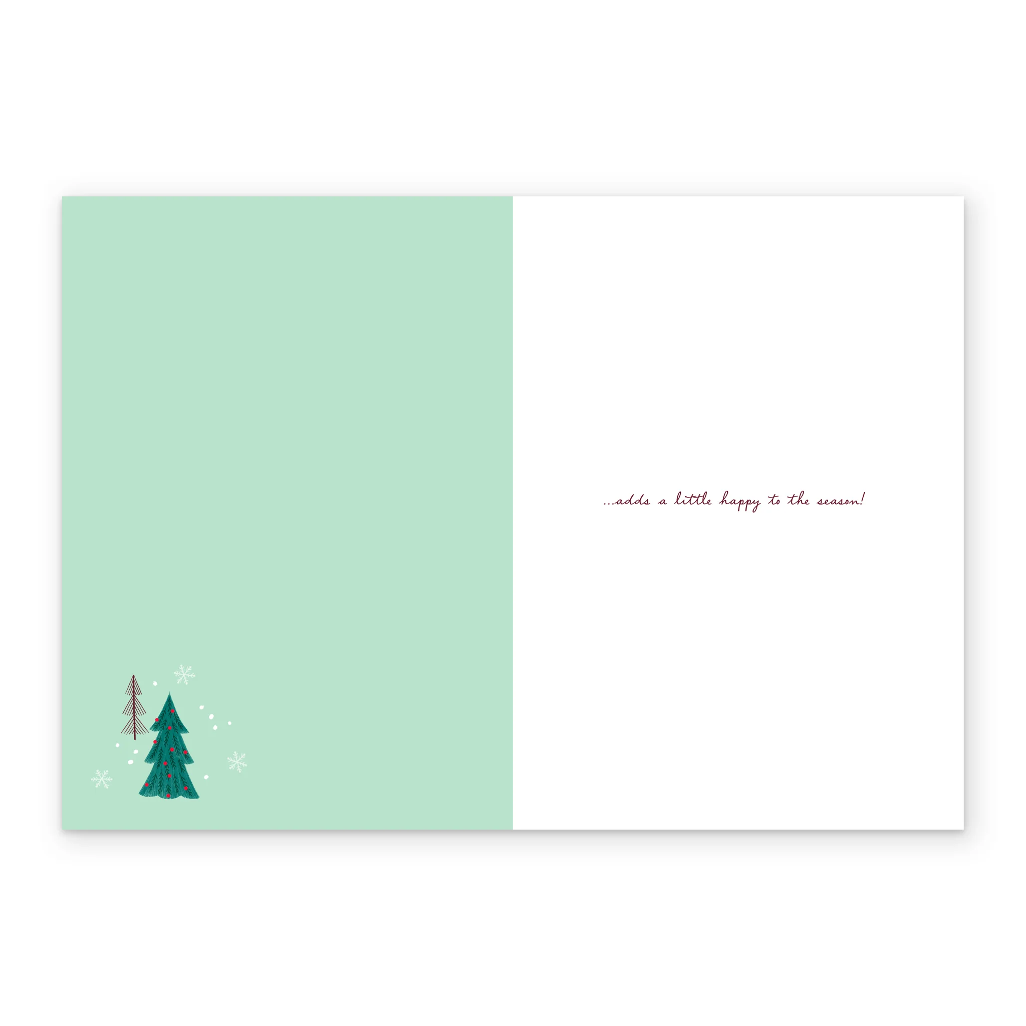 Personalised Village Illustration Christmas Card - Image 3