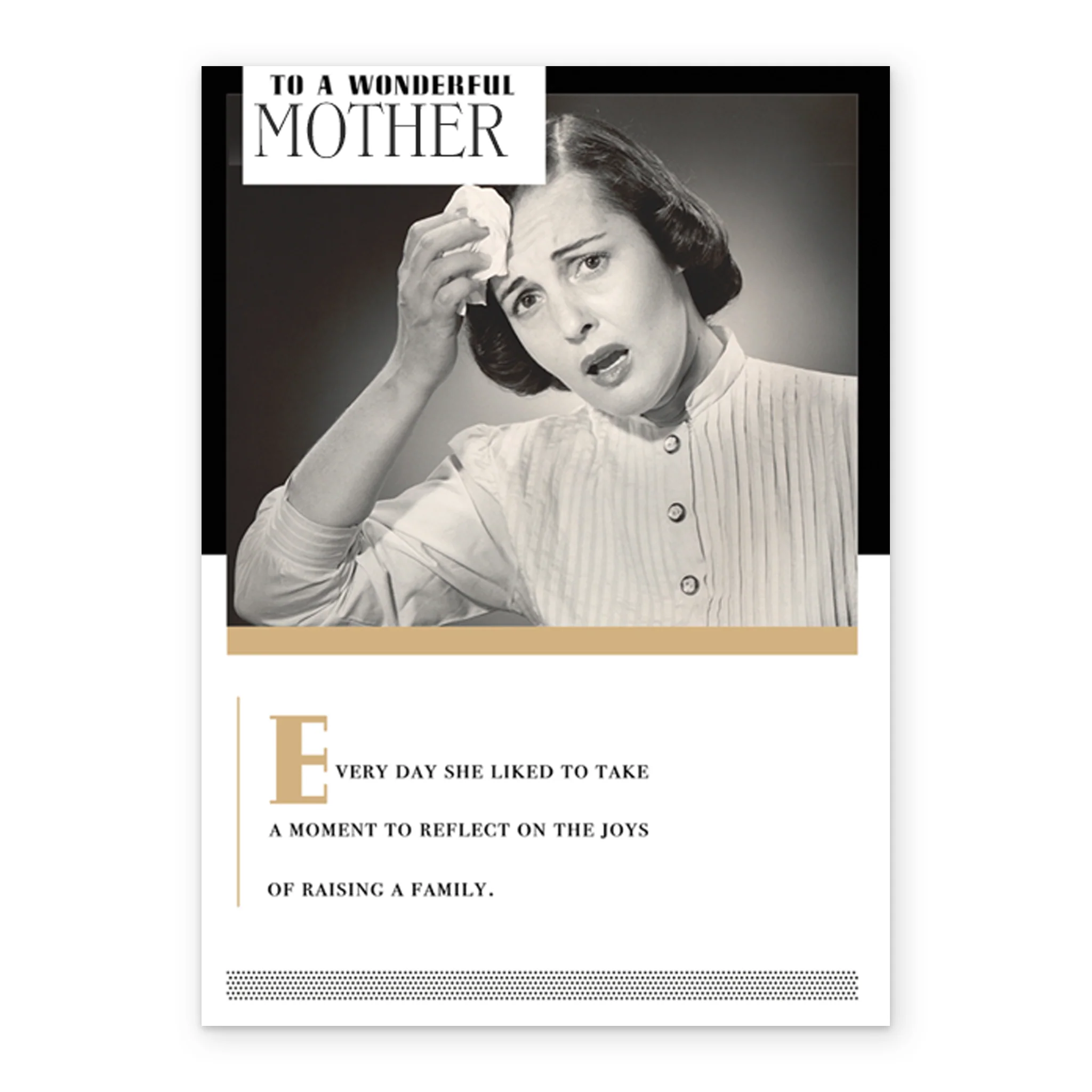 Personalised Vintage Photo Birthday Card For Mother - Image 2