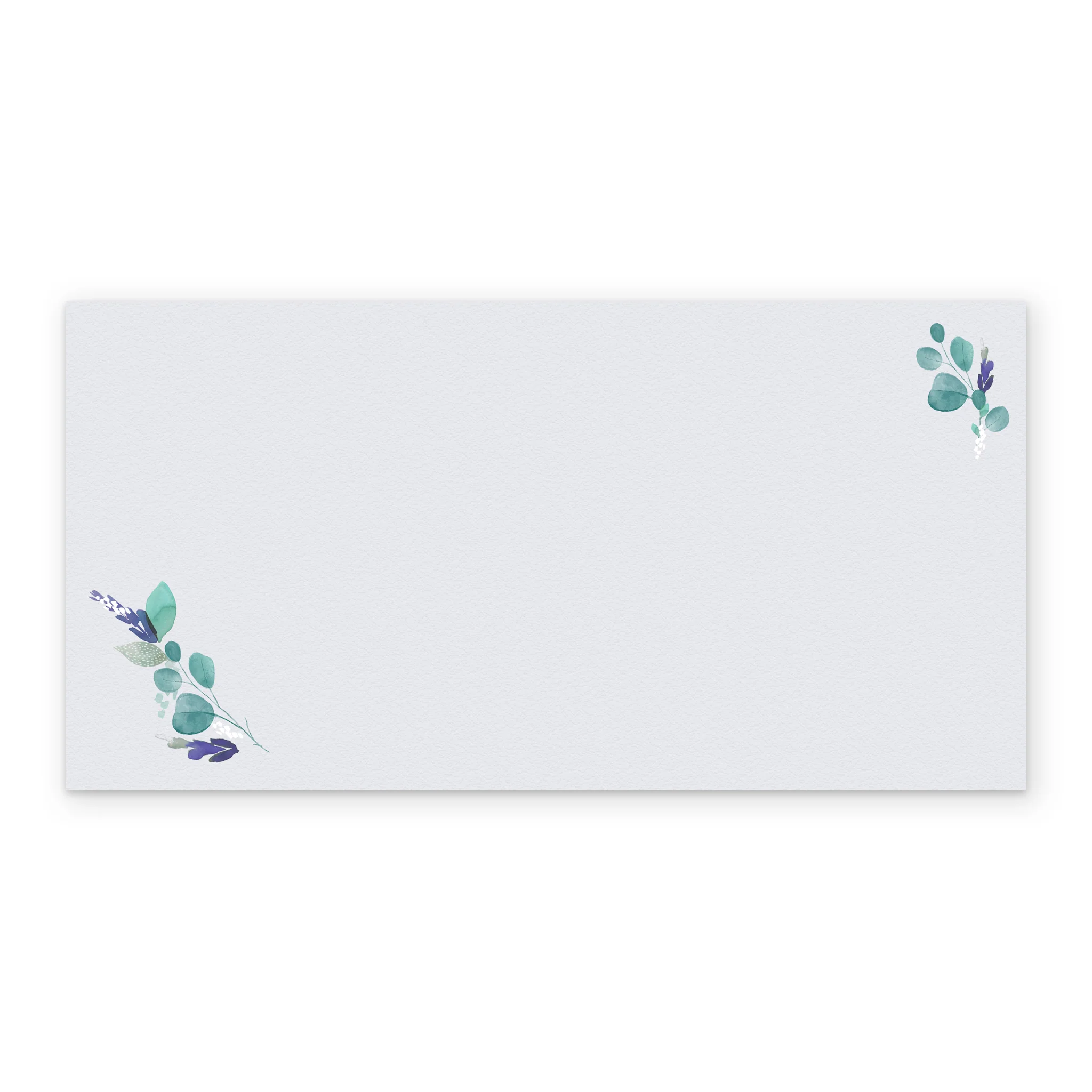 Personalised Wedding Anniversary Card for Husband - Watercolour Heart Frame with Flowers - Image 3