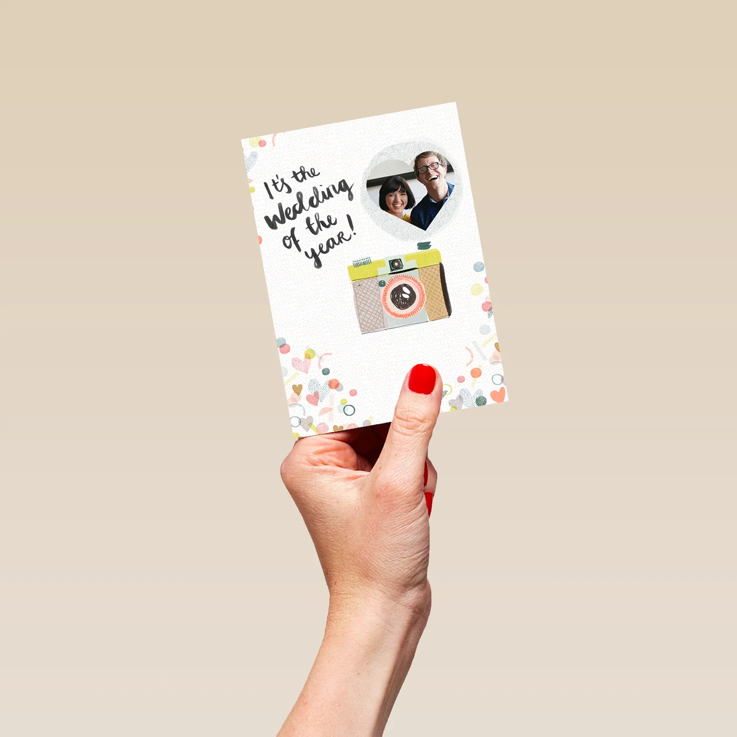 Personalised Wedding of the Year Photo Card - Image 4