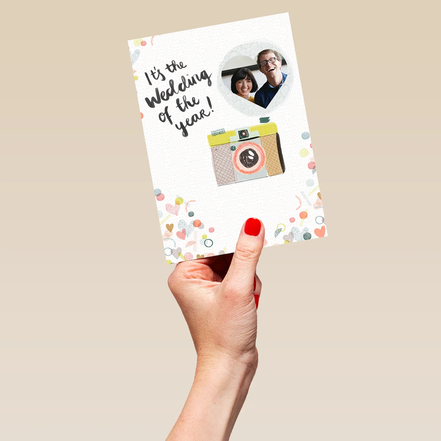 Personalised Wedding of the Year Photo Card - Image 5