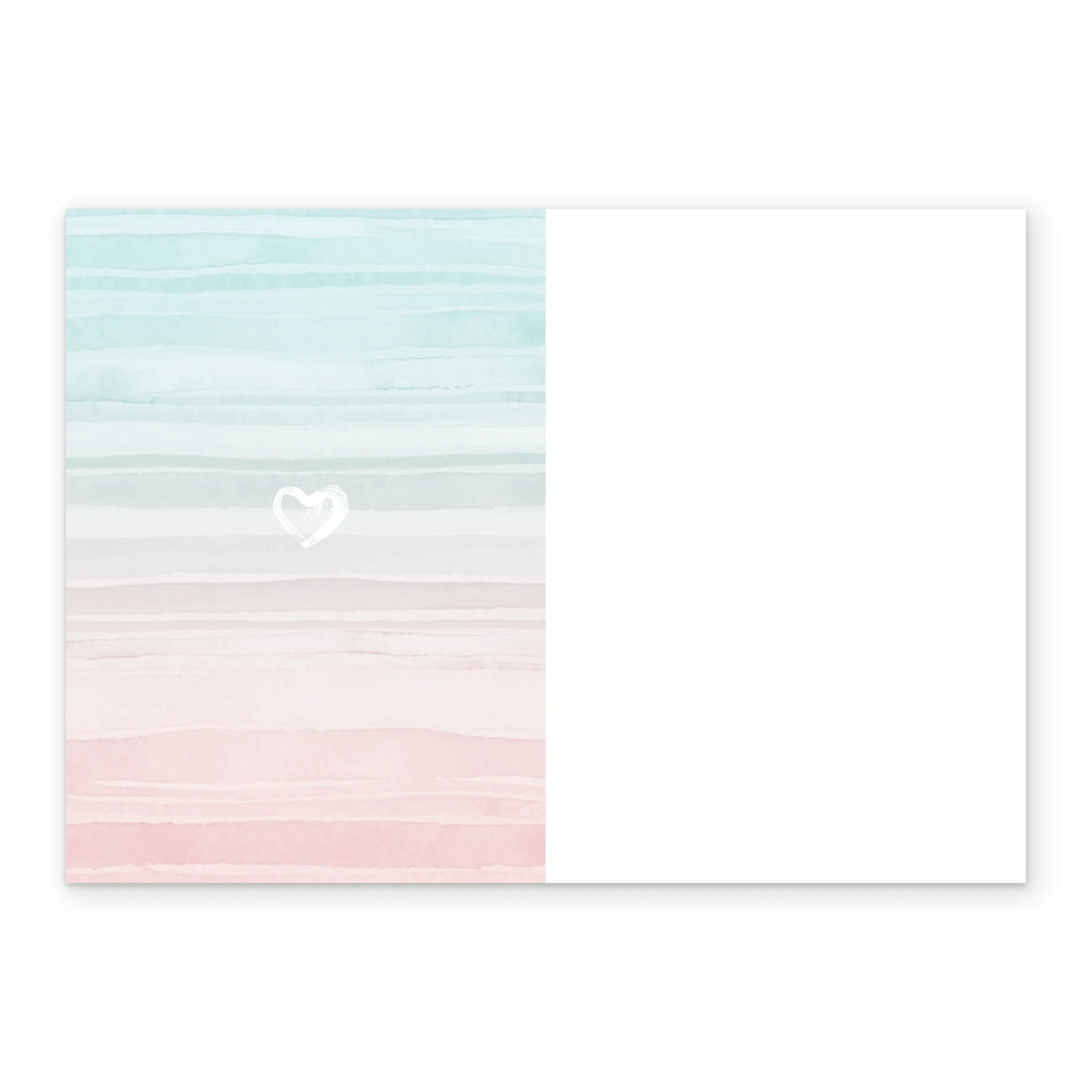 Personalised White Hearts Miss You Card - Image 3