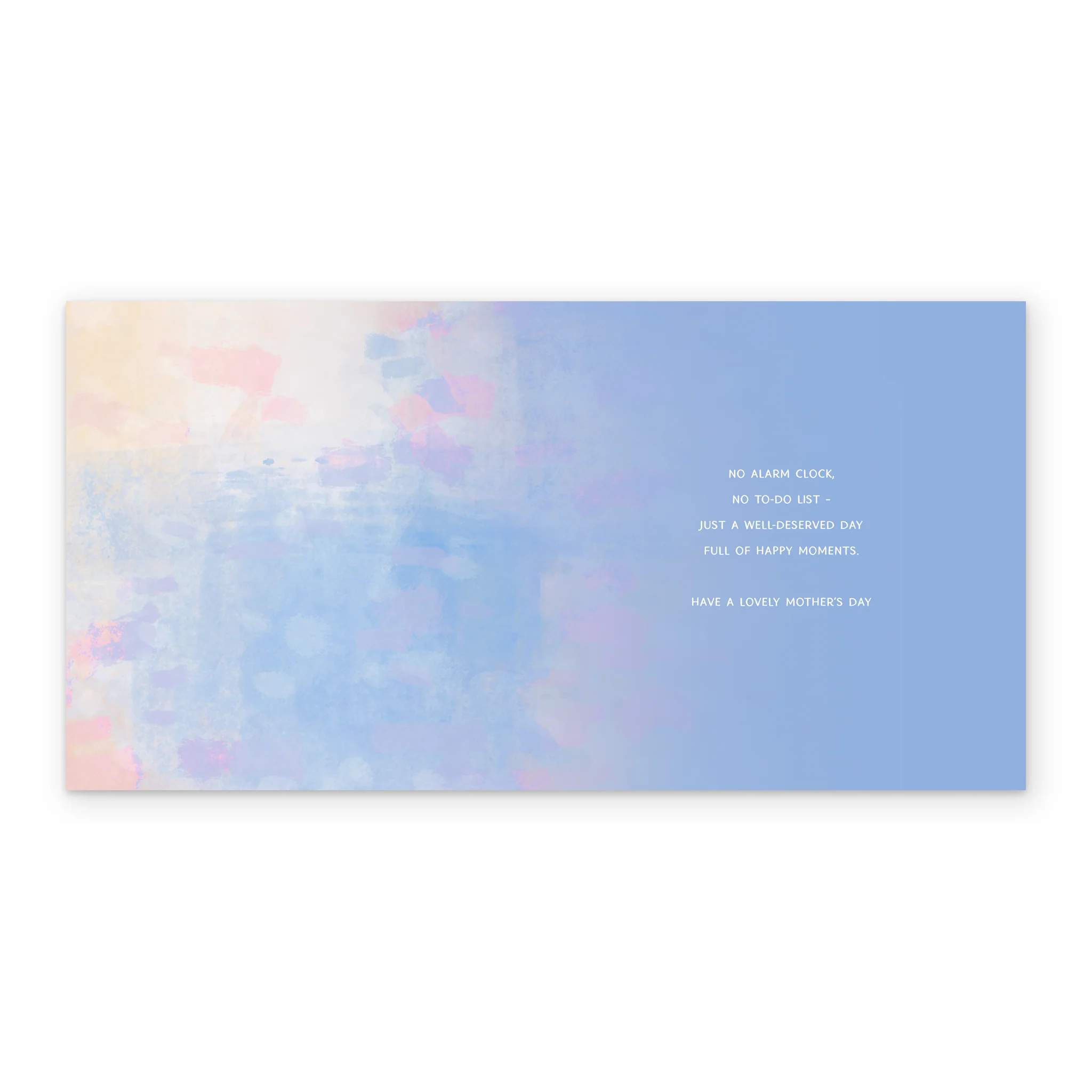 Personalised White Watercolour Daisies Mother's Day Card - Image 3