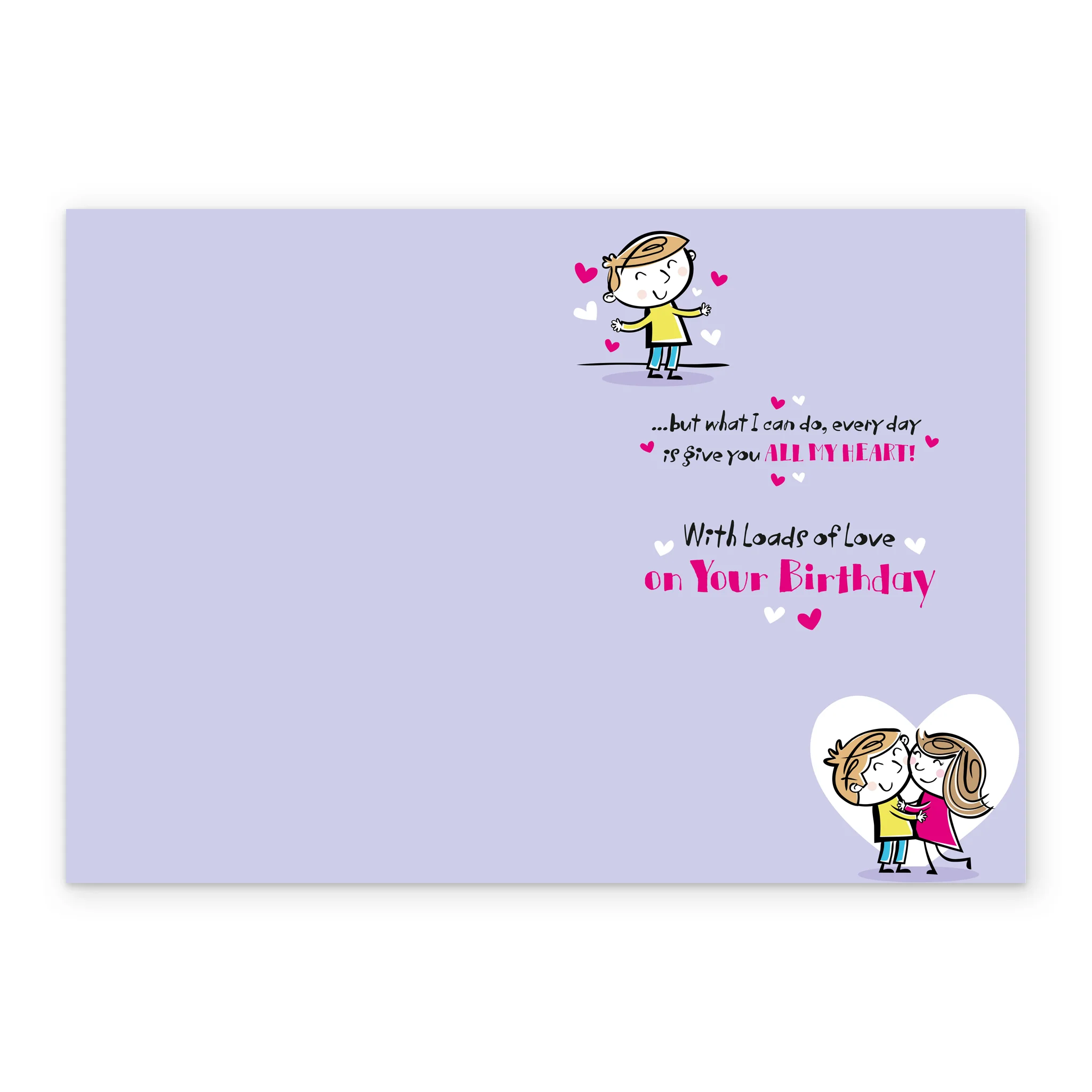 Personalised Wife Amazing Cartoon Poem Card - Image 3