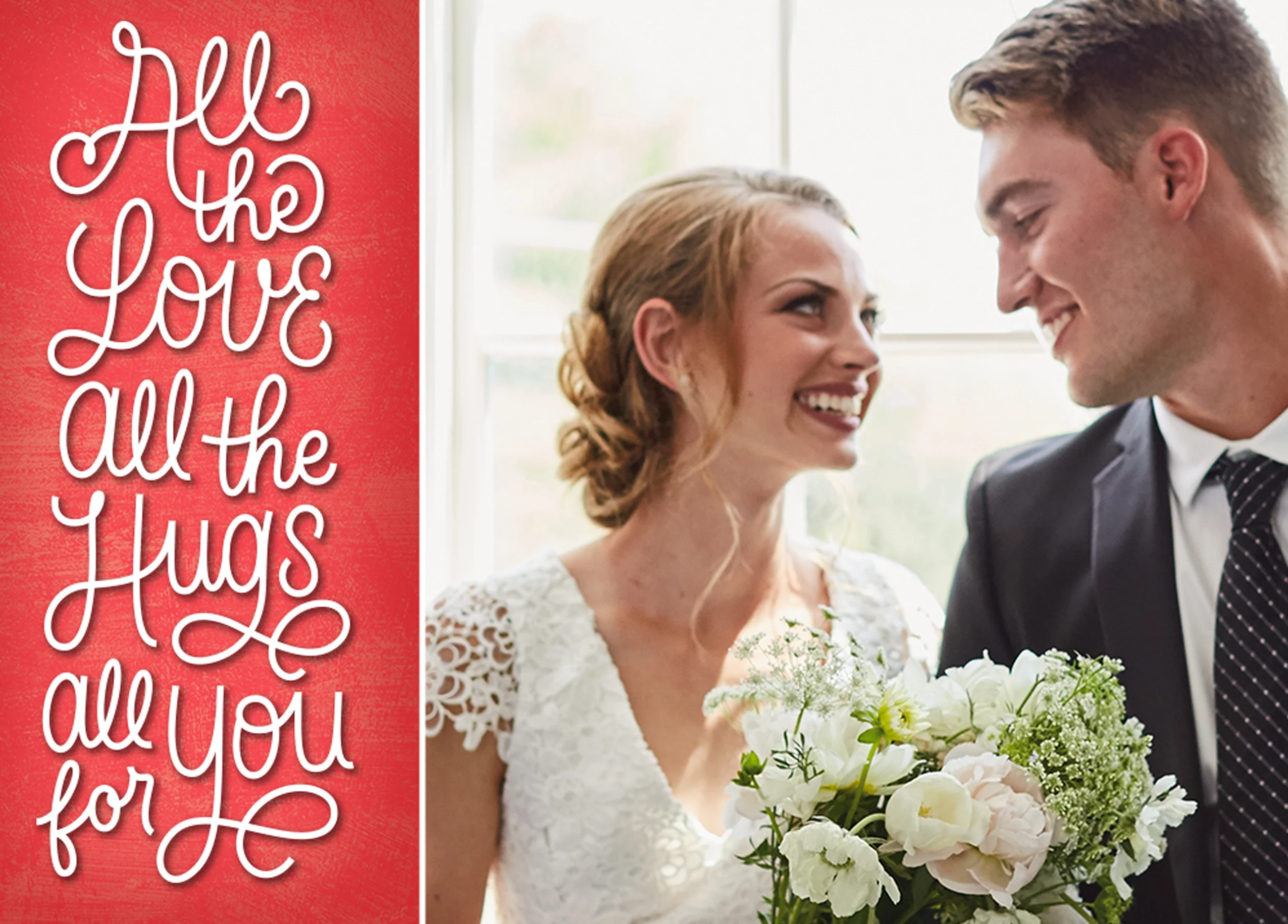Personalised Wife Photo Card