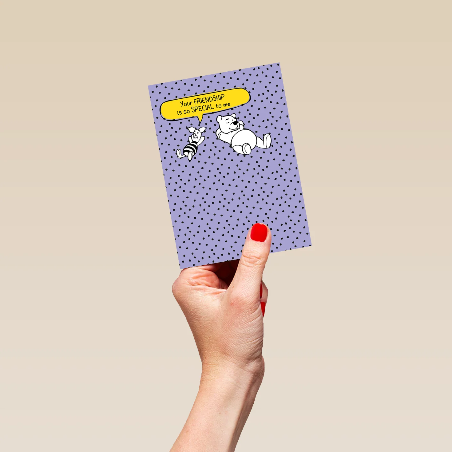 Personalised Disney Winnie the Pooh Friendship Birthday Card - Image 4