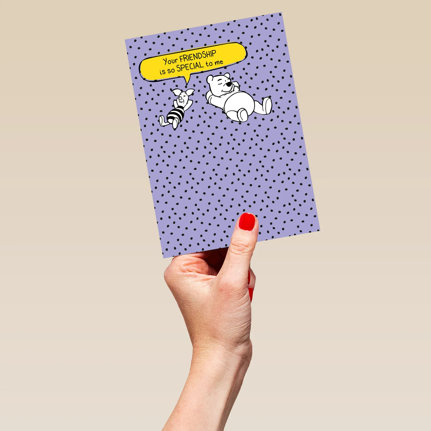Personalised Disney Winnie the Pooh Friendship Birthday Card - Image 5