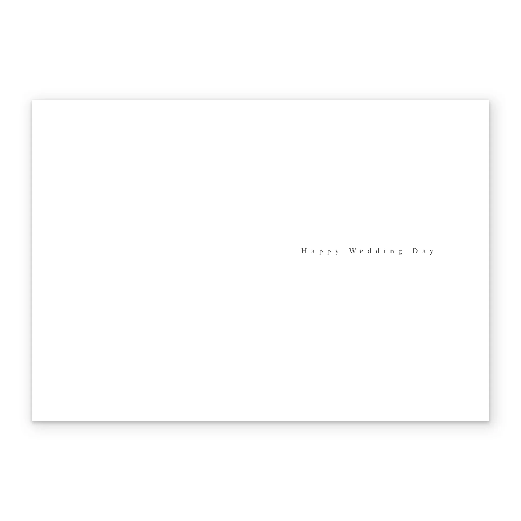 Personalised Wishing a Lifetime of Love Wedding Card - Image 3