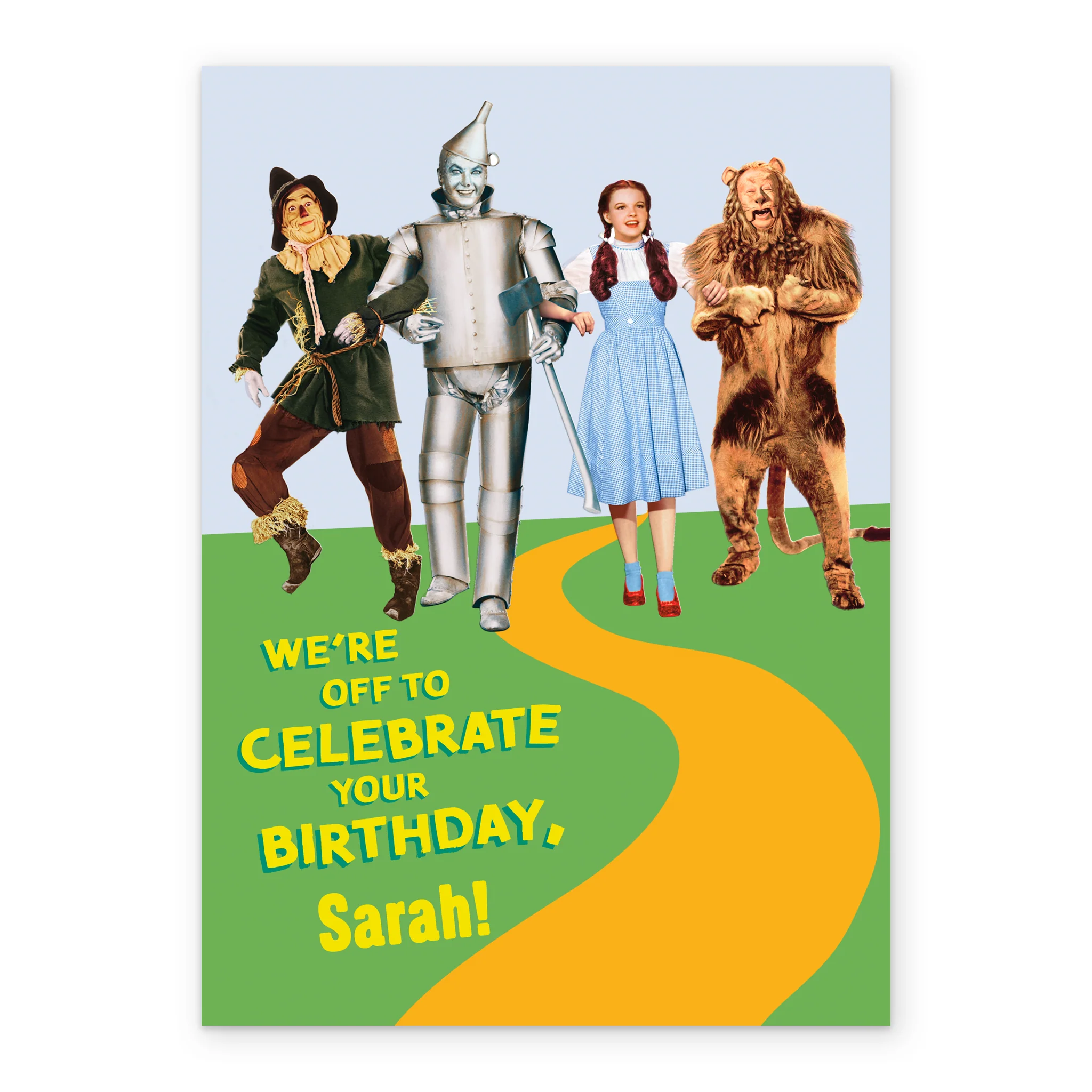 Personalised Wizard of Oz Movie Birthday Card - Image 2